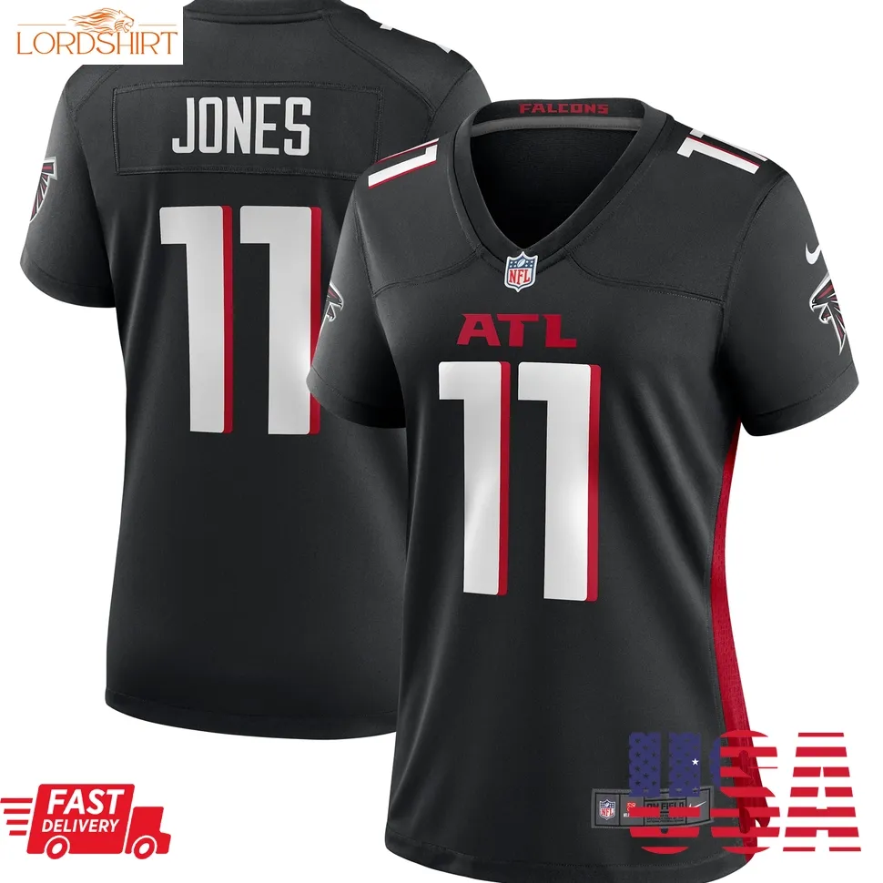 Julio Jones Atlanta Falcons  Women's Player Game Jersey   Black