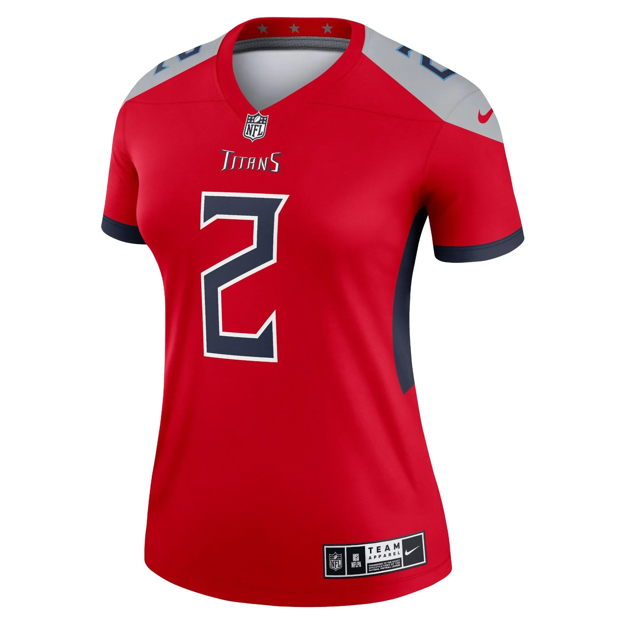 Julio Jones Tennessee Titans  Women's Inverted Legend Jersey - Red