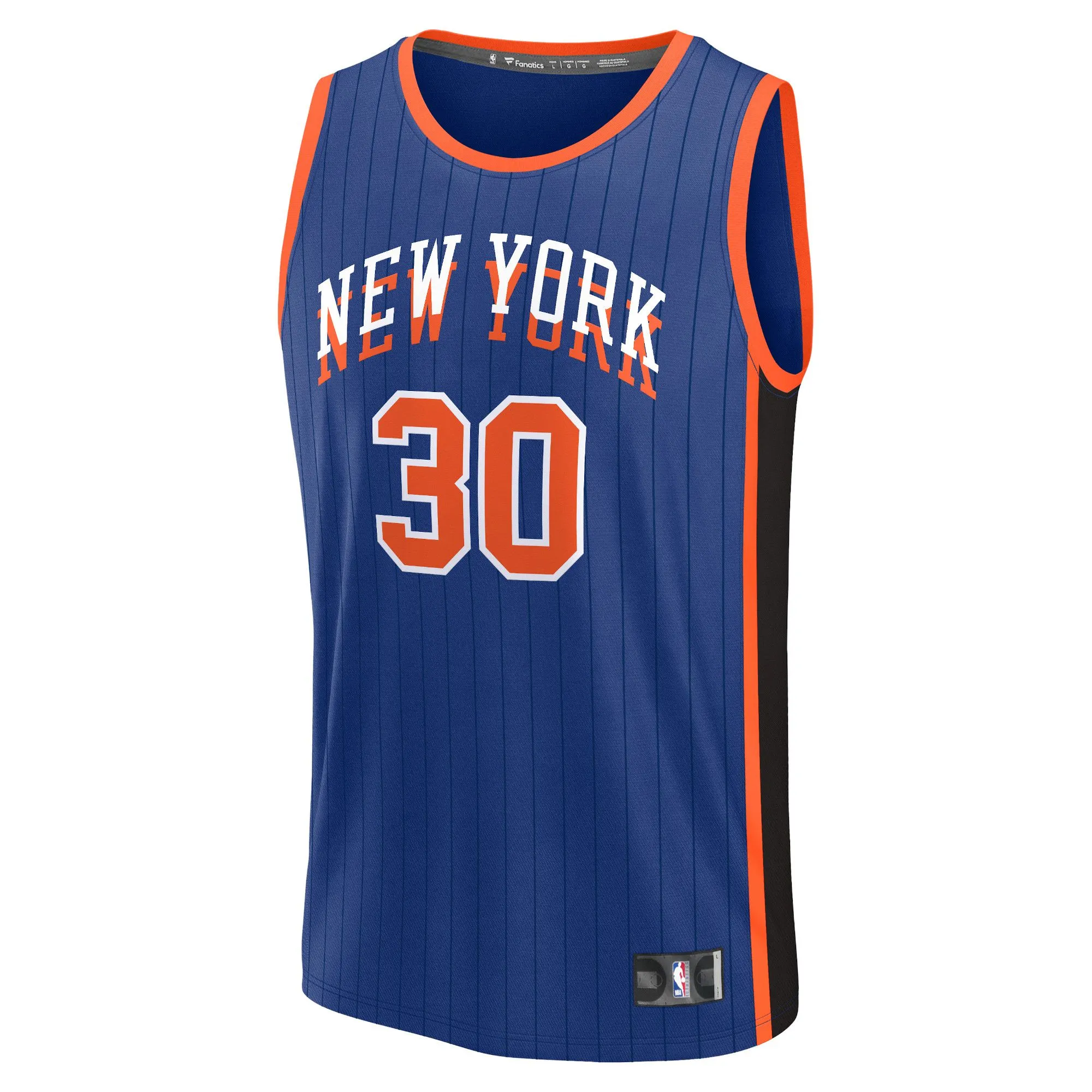 Julius Randle New York Knicks Fanatics Branded Fast Break Jersey - Blue - City Edition