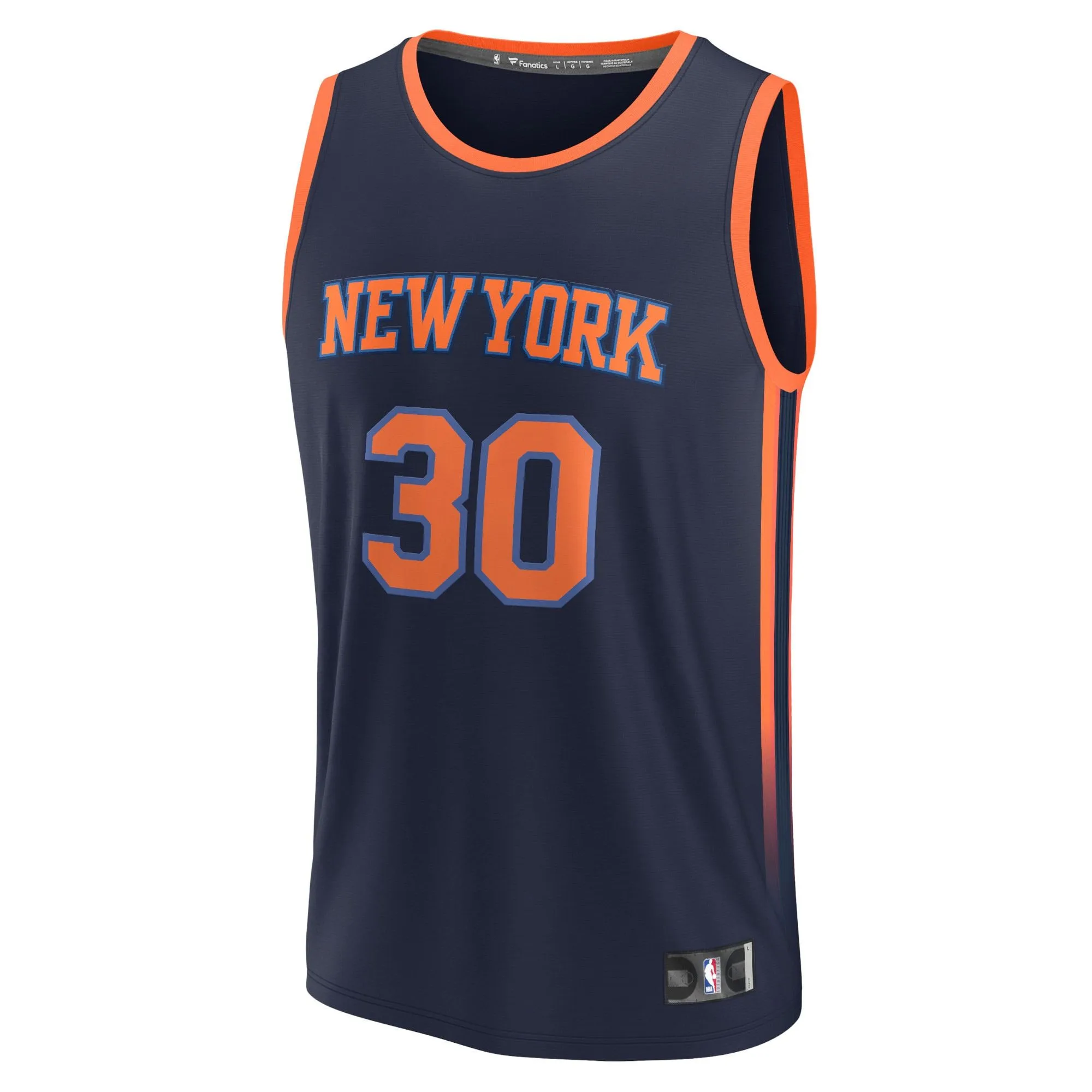 Julius Randle New York Knicks Fanatics Branded Fast Break Replica Player Jersey - Statement Edition - Navy