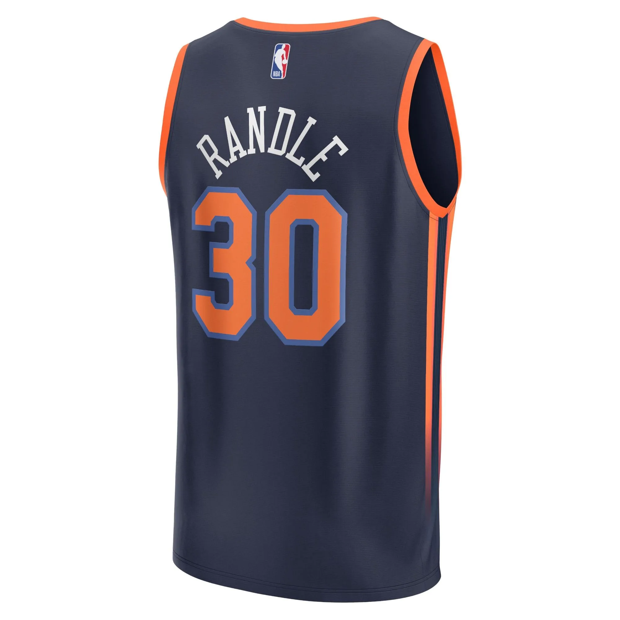 Julius Randle New York Knicks Fanatics Branded Fast Break Replica Player Jersey - Statement Edition - Navy