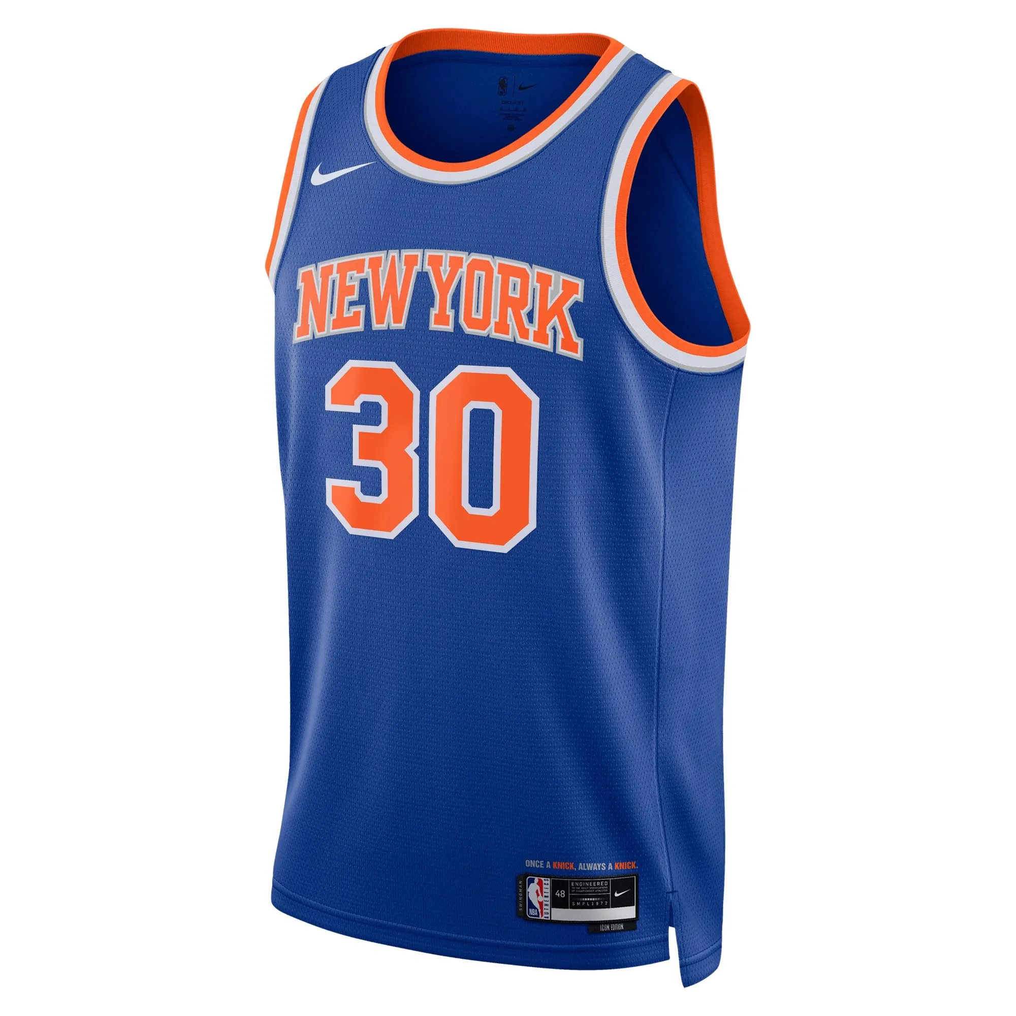 Julius Randle New York Knicks  Unisex Swingman Jersey - Icon Edition - Blue