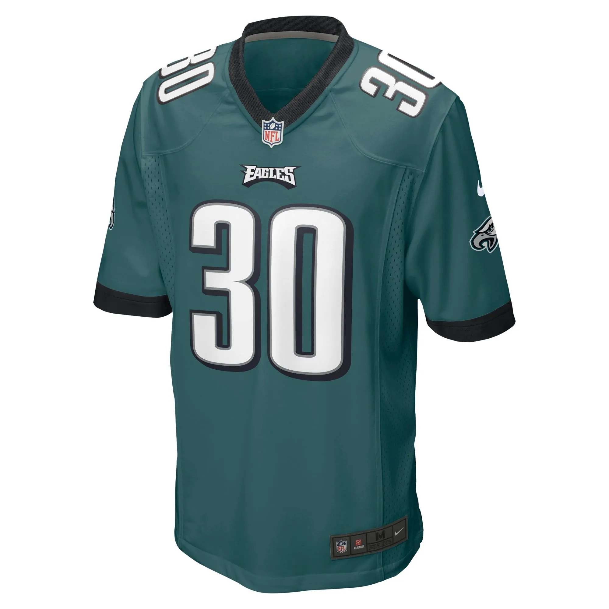 Justin Evans Philadelphia Eagles  Game Player Jersey - Midnight Green