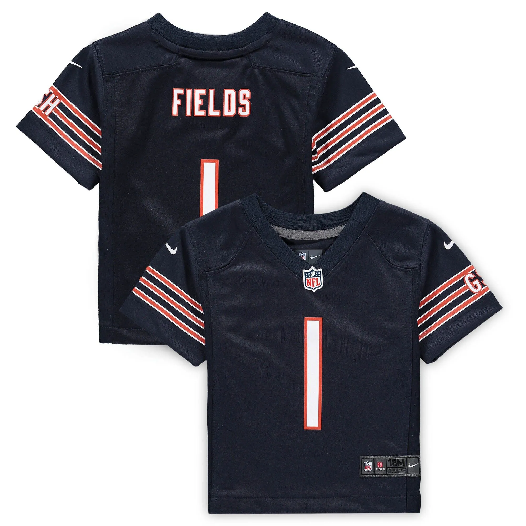 Justin Fields Chicago Bears  Infant Game Jersey - Navy