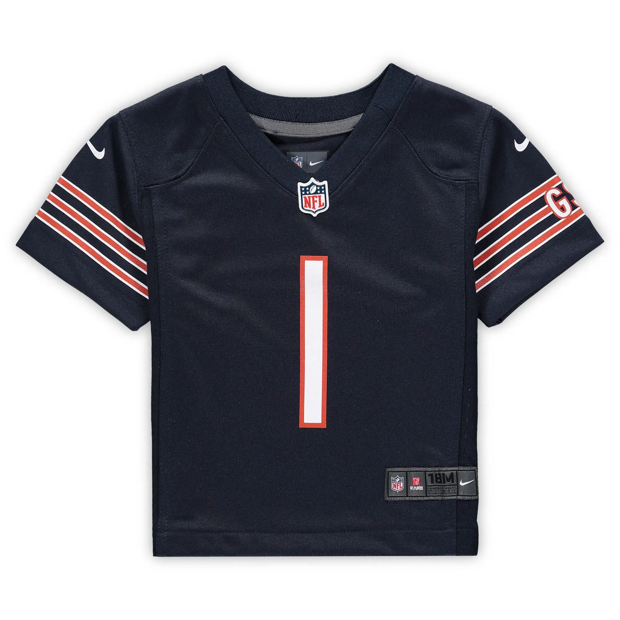 Justin Fields Chicago Bears  Infant Game Jersey - Navy