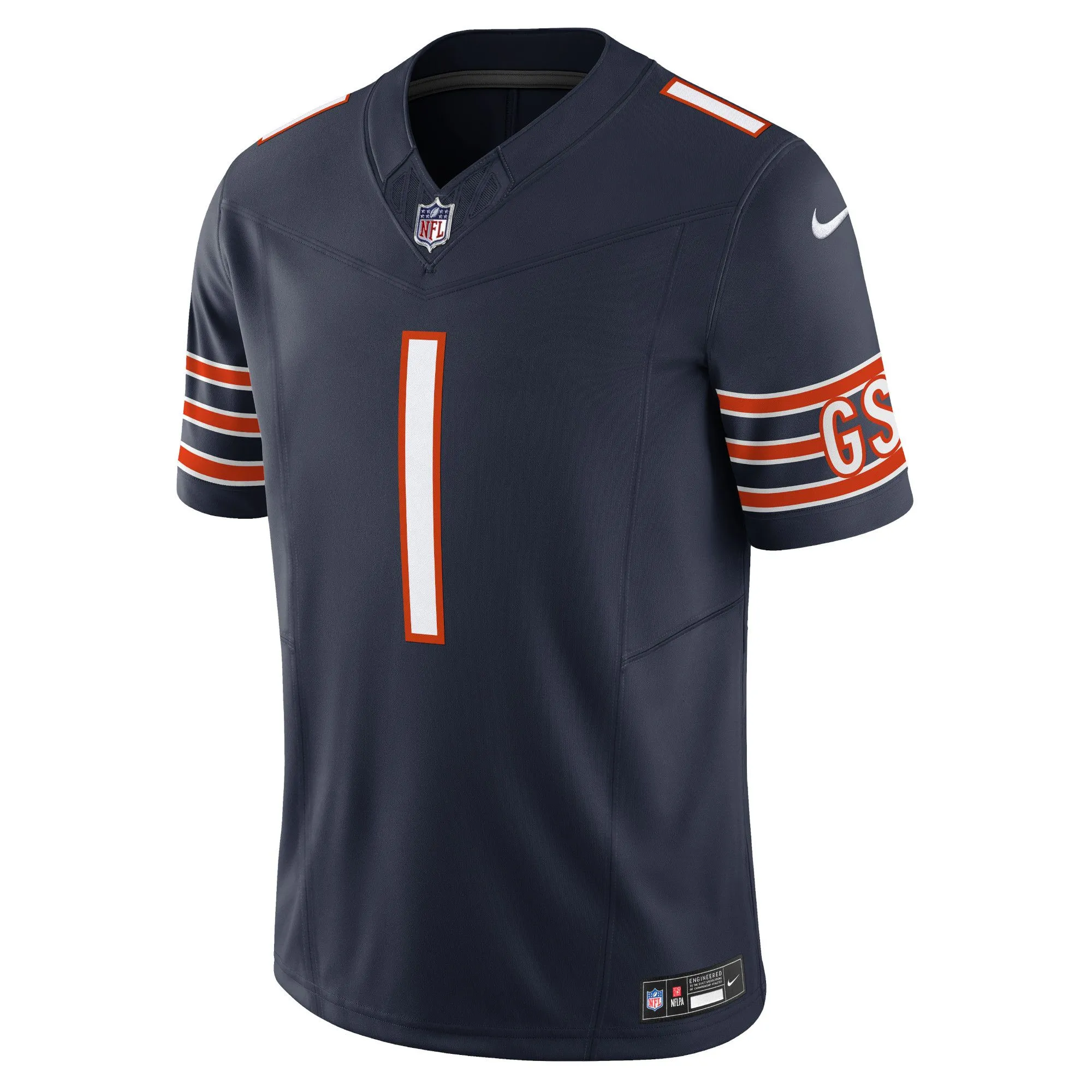 Justin Fields Chicago Bears  Vapor F.U.S.E. Limited Jersey - Navy