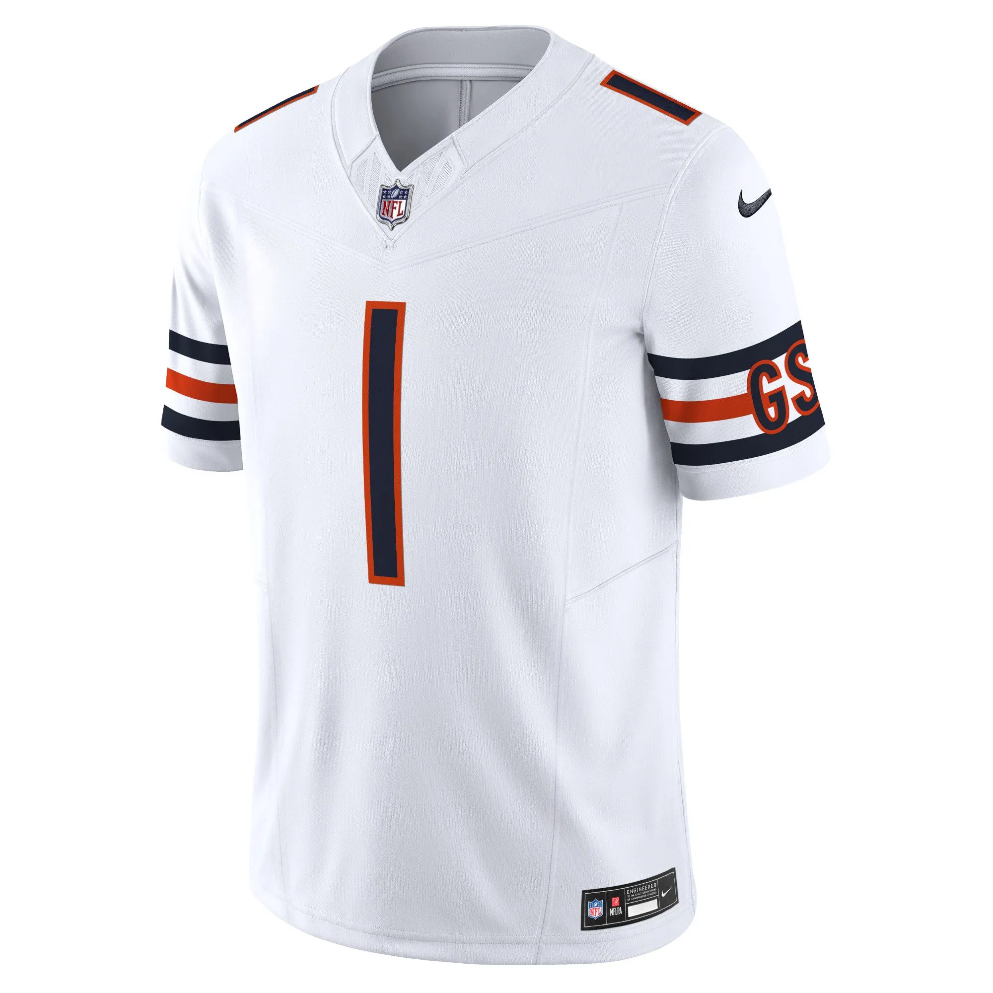 Justin Fields Chicago Bears  Vapor F.U.S.E. Limited Jersey - White