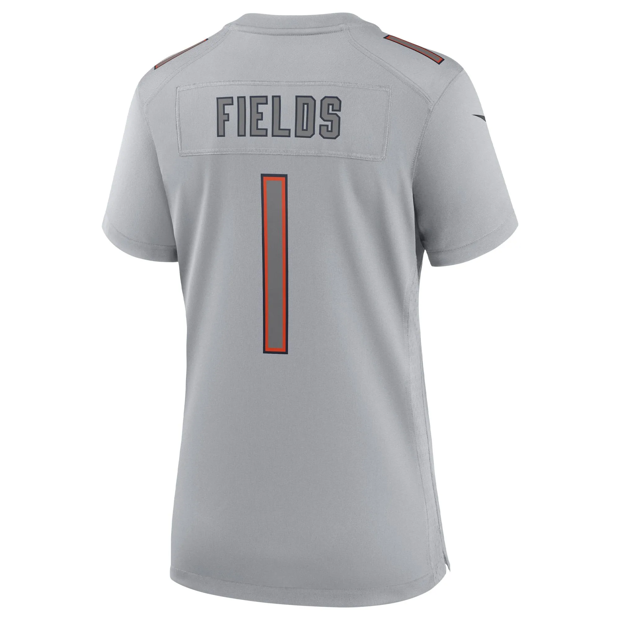 Justin Fields Chicago Bears  Women's Atmosphere Fashion Game Jersey - Gray