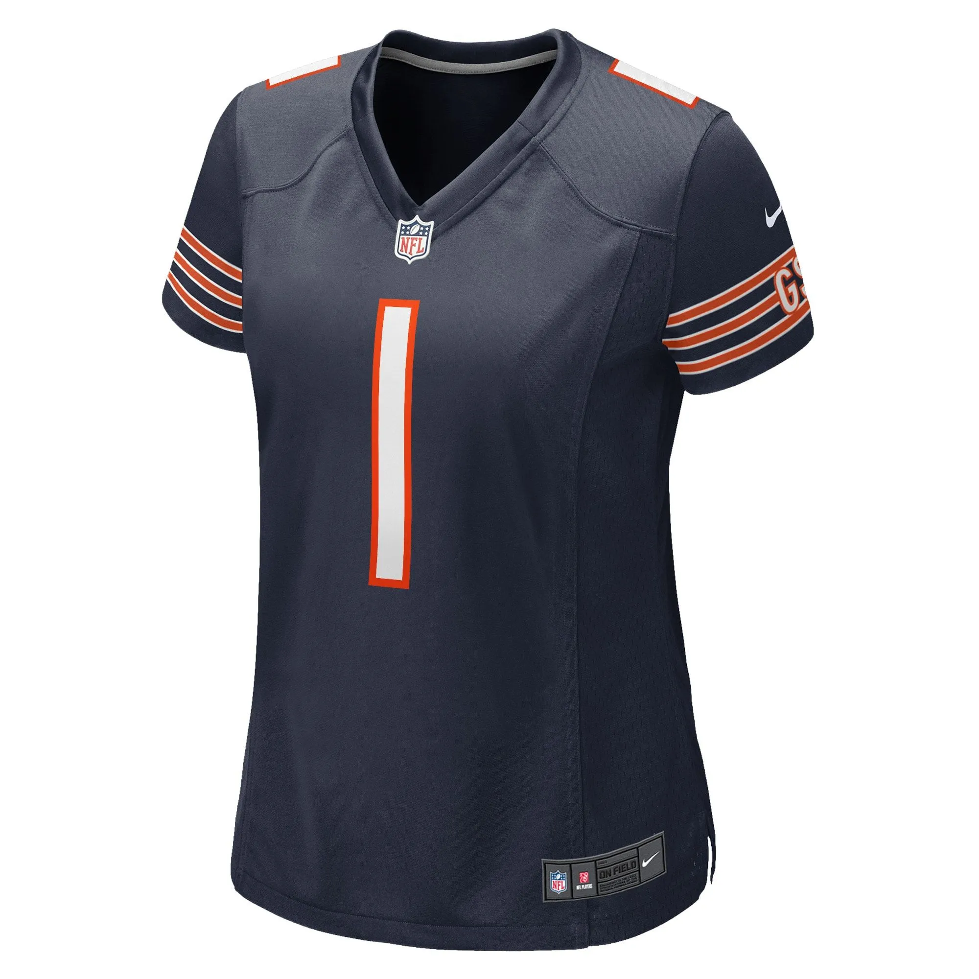 Justin Fields Chicago Bears  Women's Player Jersey - Navy