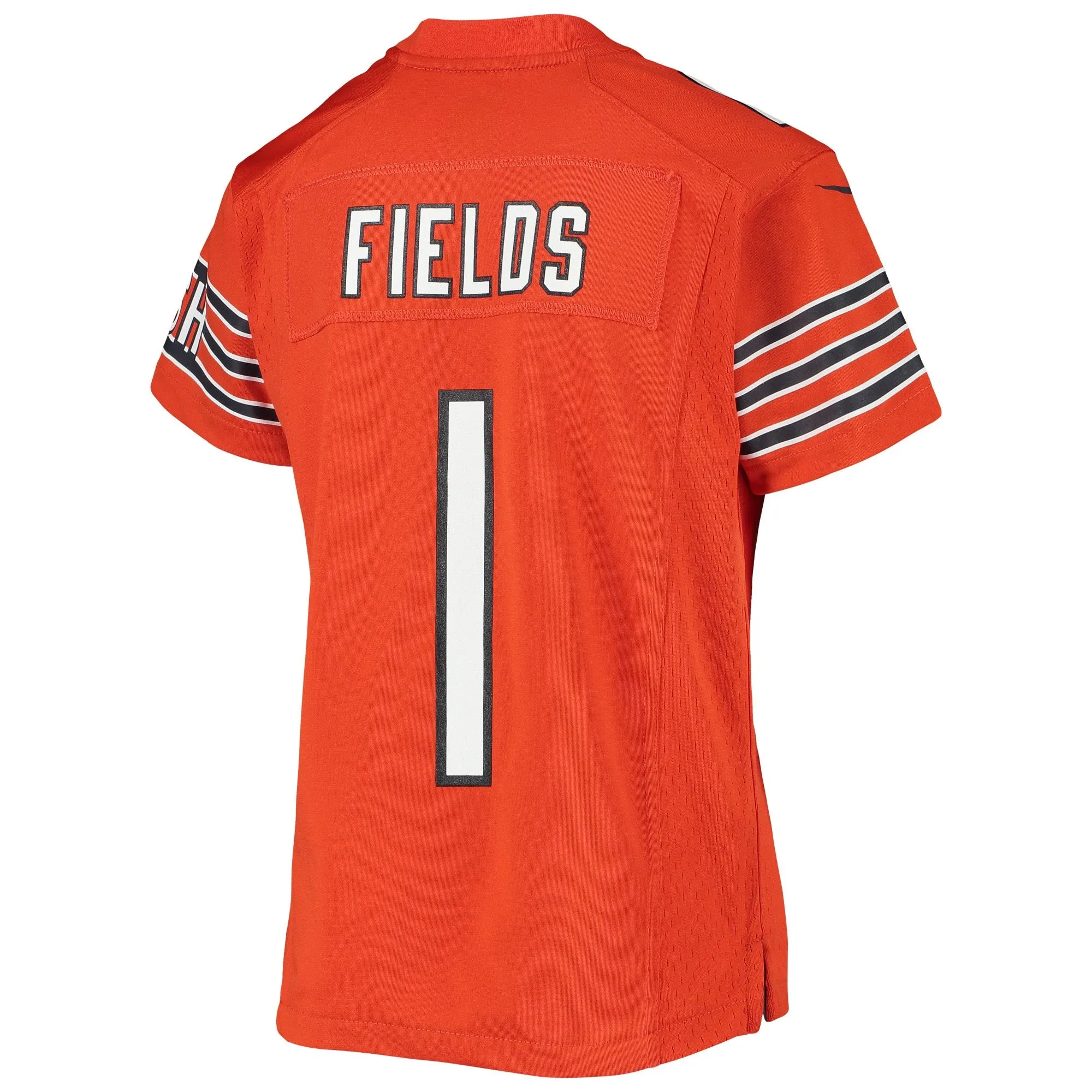 Justin Fields Chicago Bears  Youth Game Jersey - Orange