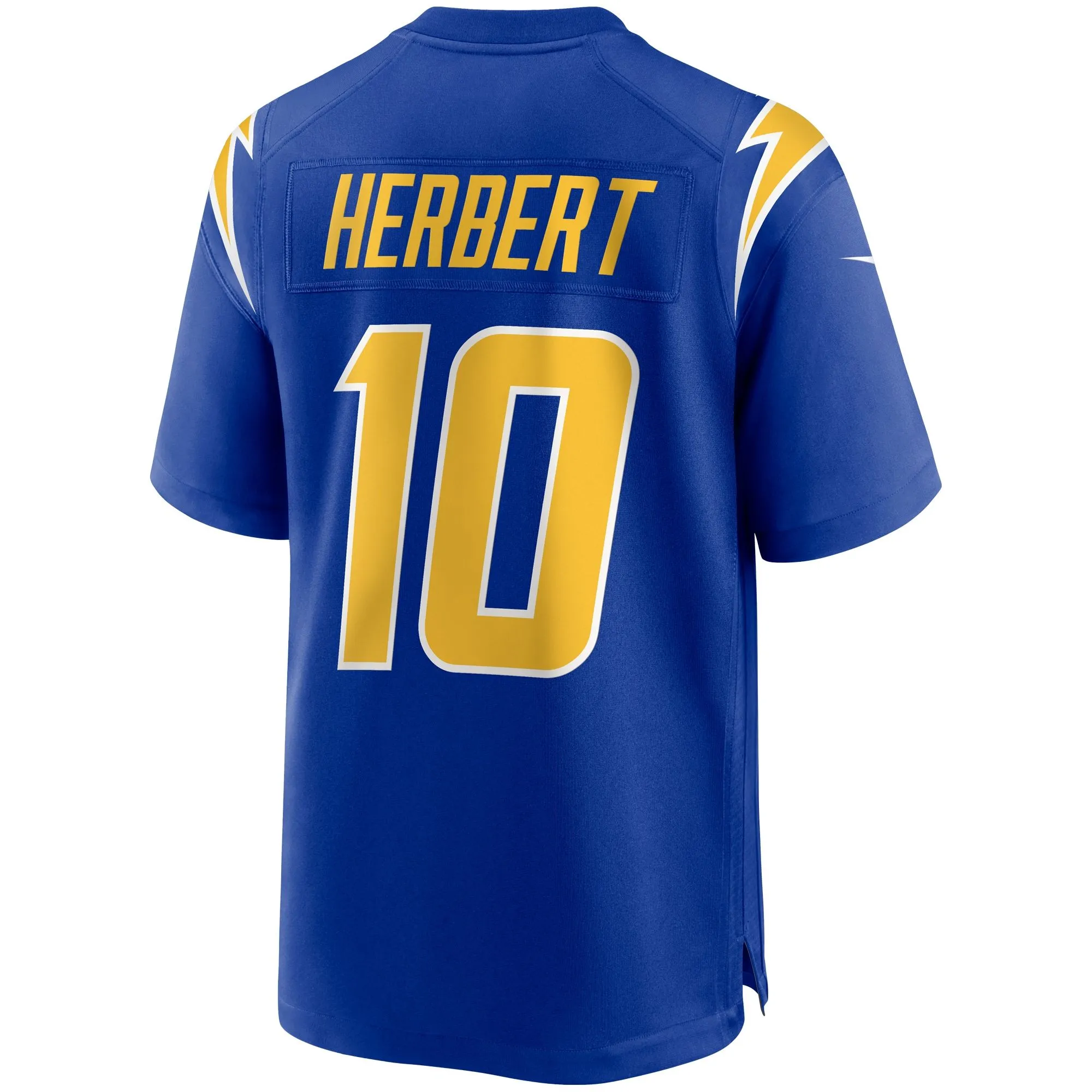 Justin Herbert Los Angeles Chargers  2nd Alternate Game Jersey - Royal