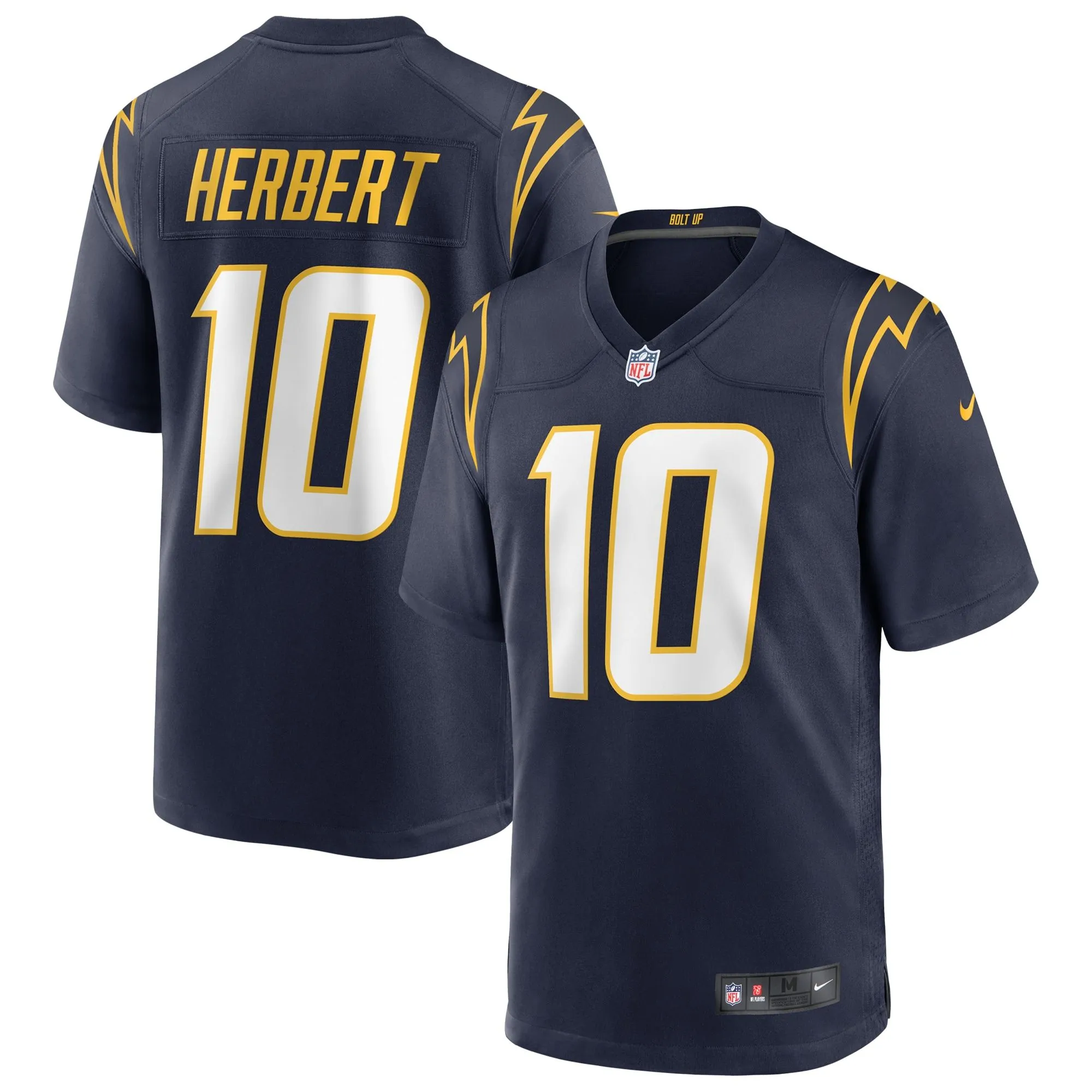 Justin Herbert Los Angeles Chargers  Alternate Game Jersey - Navy