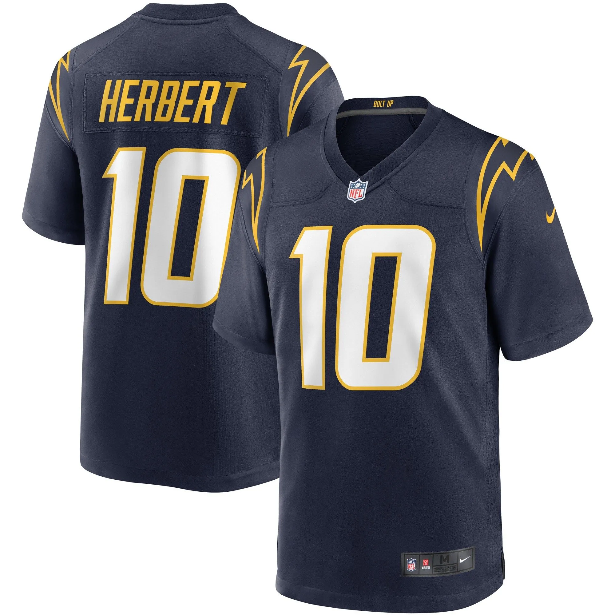 Justin Herbert Los Angeles Chargers  Game Jersey - Navy