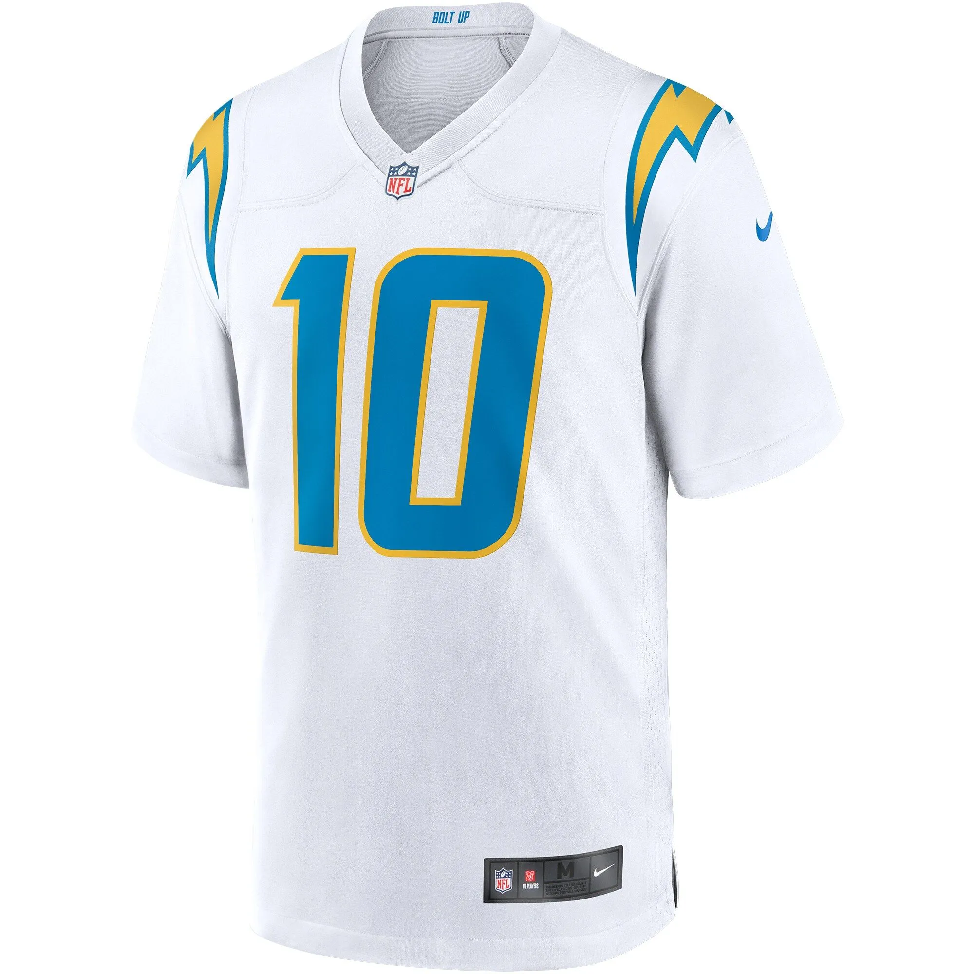 Justin Herbert Los Angeles Chargers  Game Jersey - White