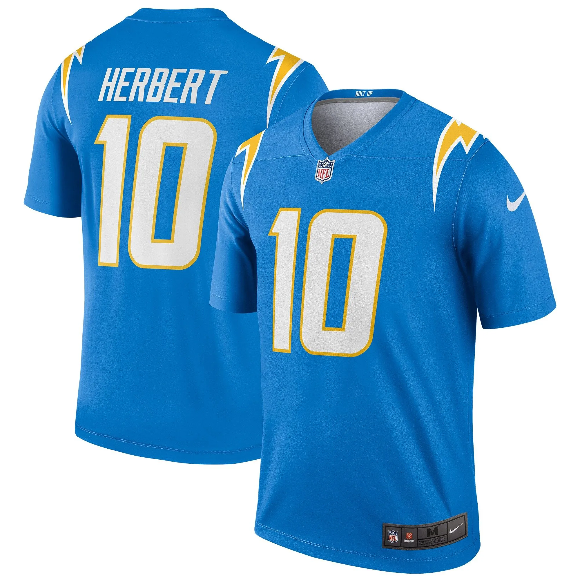 Justin Herbert Los Angeles Chargers  Legend Jersey - Powder Blue