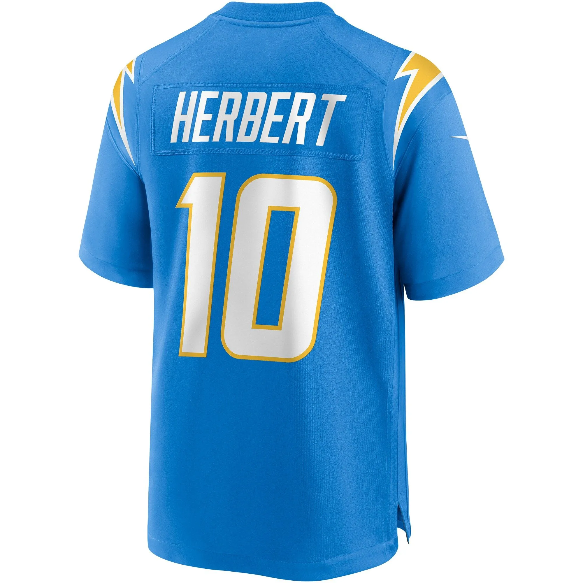 Justin Herbert Los Angeles Chargers  Player Game Jersey - Powder Blue