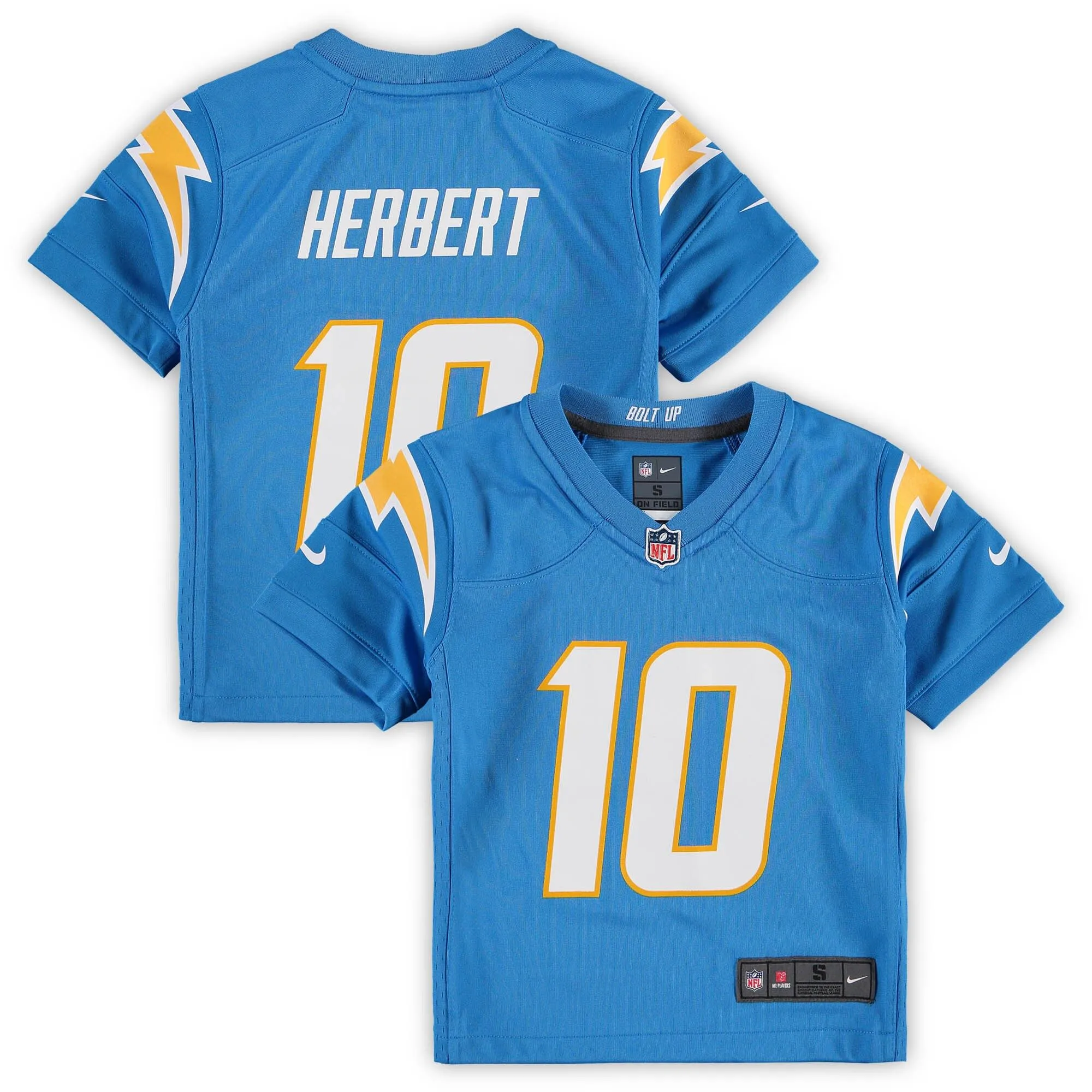 Justin Herbert Los Angeles Chargers  Preschool Game Jersey - Powder Blue