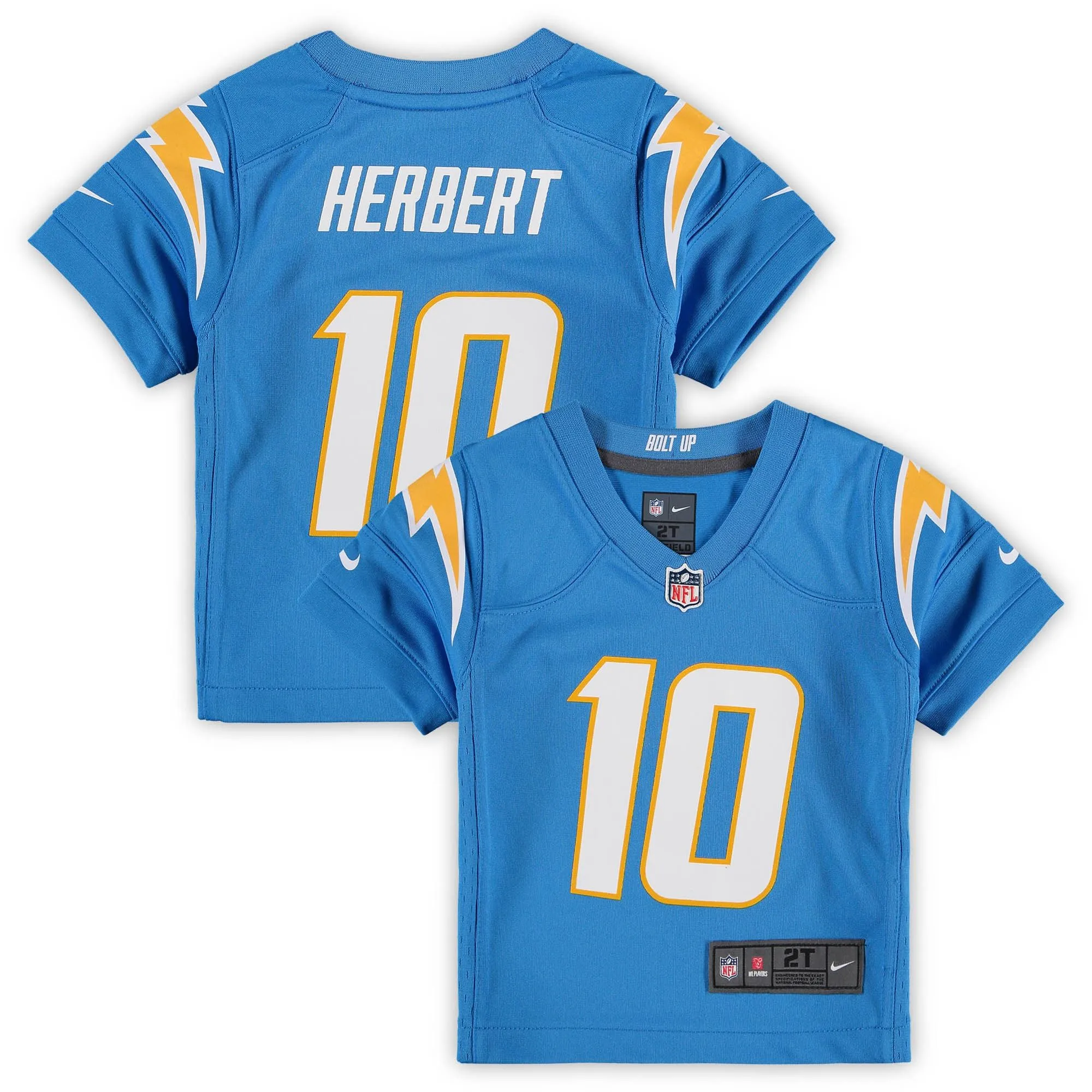 Justin Herbert Los Angeles Chargers  Toddler Game Jersey - Powder Blue