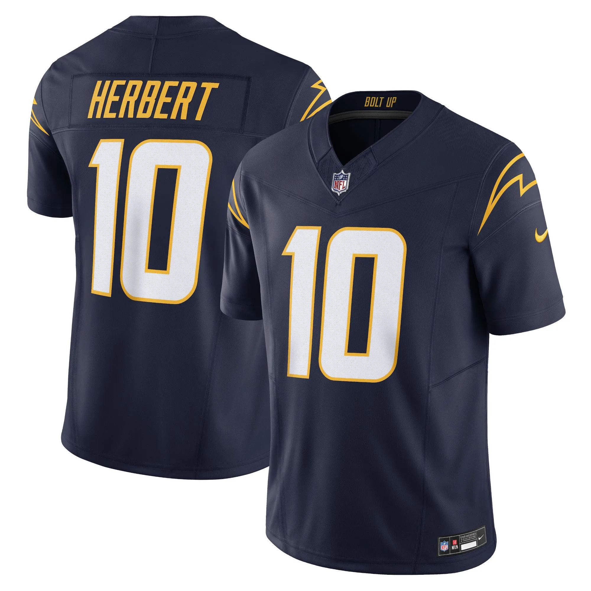 Justin Herbert Los Angeles Chargers  Vapor F.U.S.E. Limited Jersey - Navy