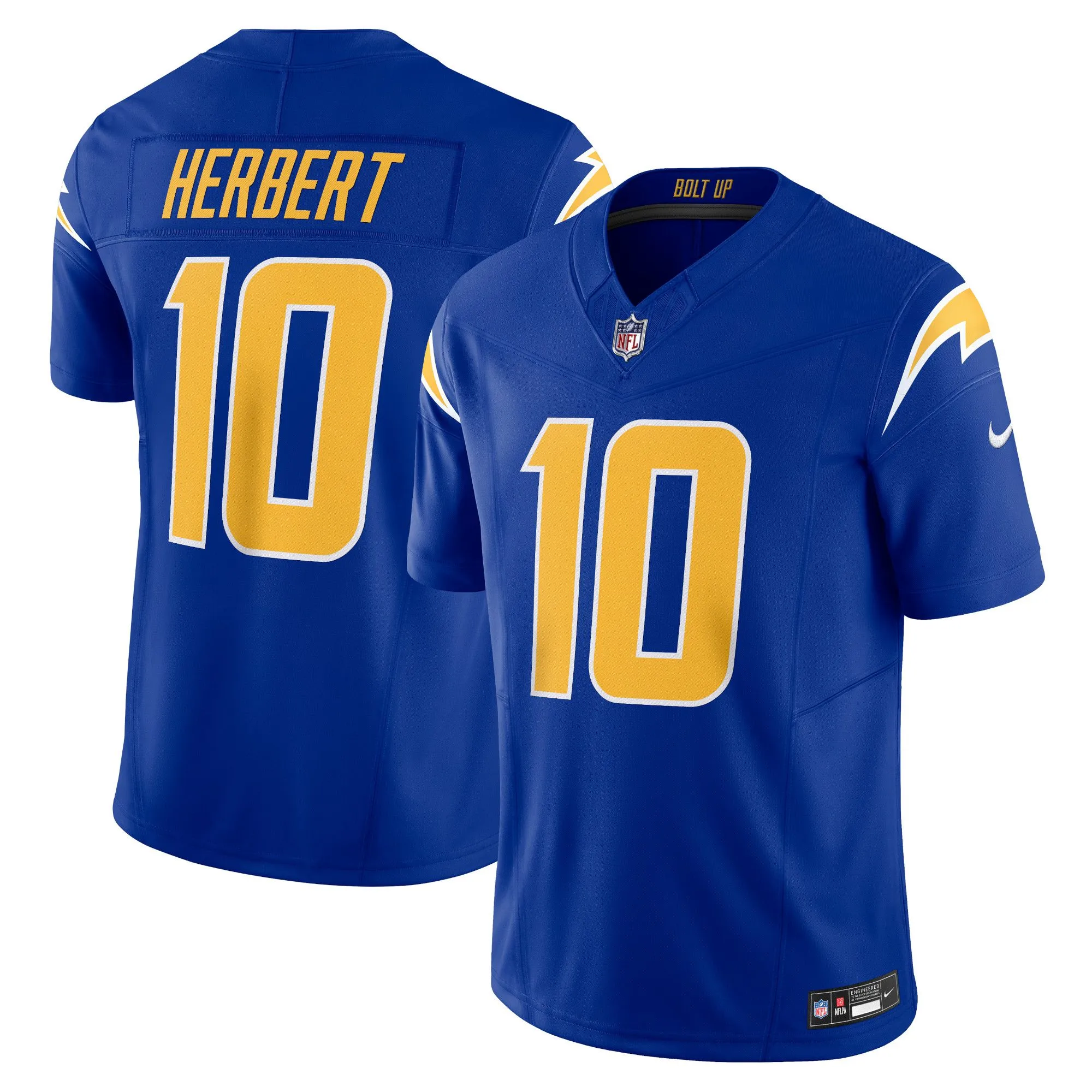 Justin Herbert Los Angeles Chargers  Vapor F.U.S.E. Limited Jersey - Royal