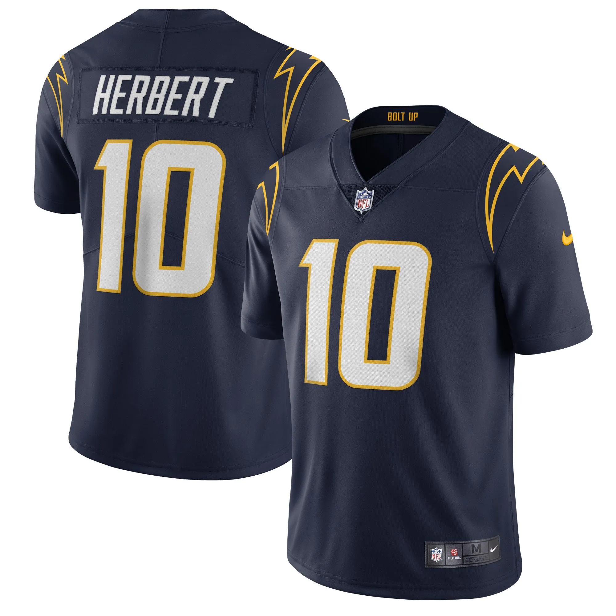 Justin Herbert Los Angeles Chargers  Vapor Limited Jersey - Navy