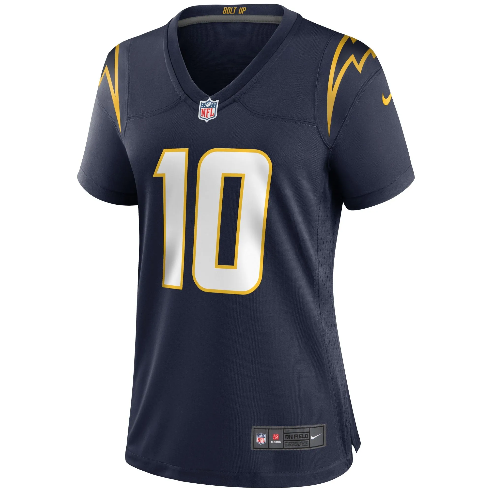 Justin Herbert Los Angeles Chargers  Women's Alternate Game Jersey - Navy