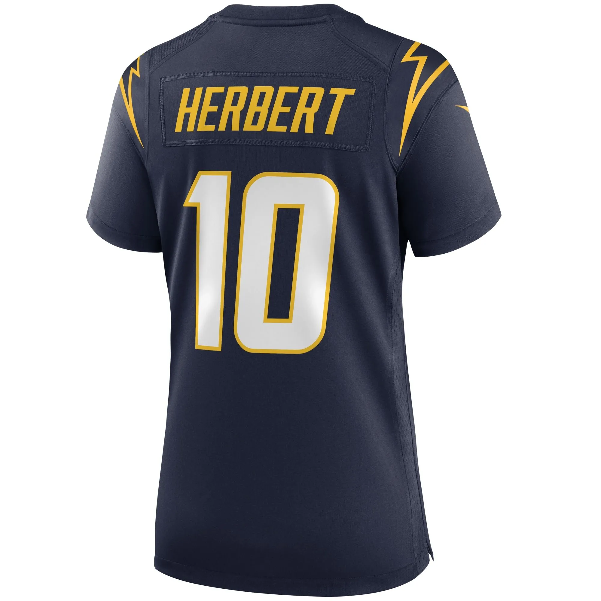 Justin Herbert Los Angeles Chargers  Women's Alternate Game Jersey - Navy