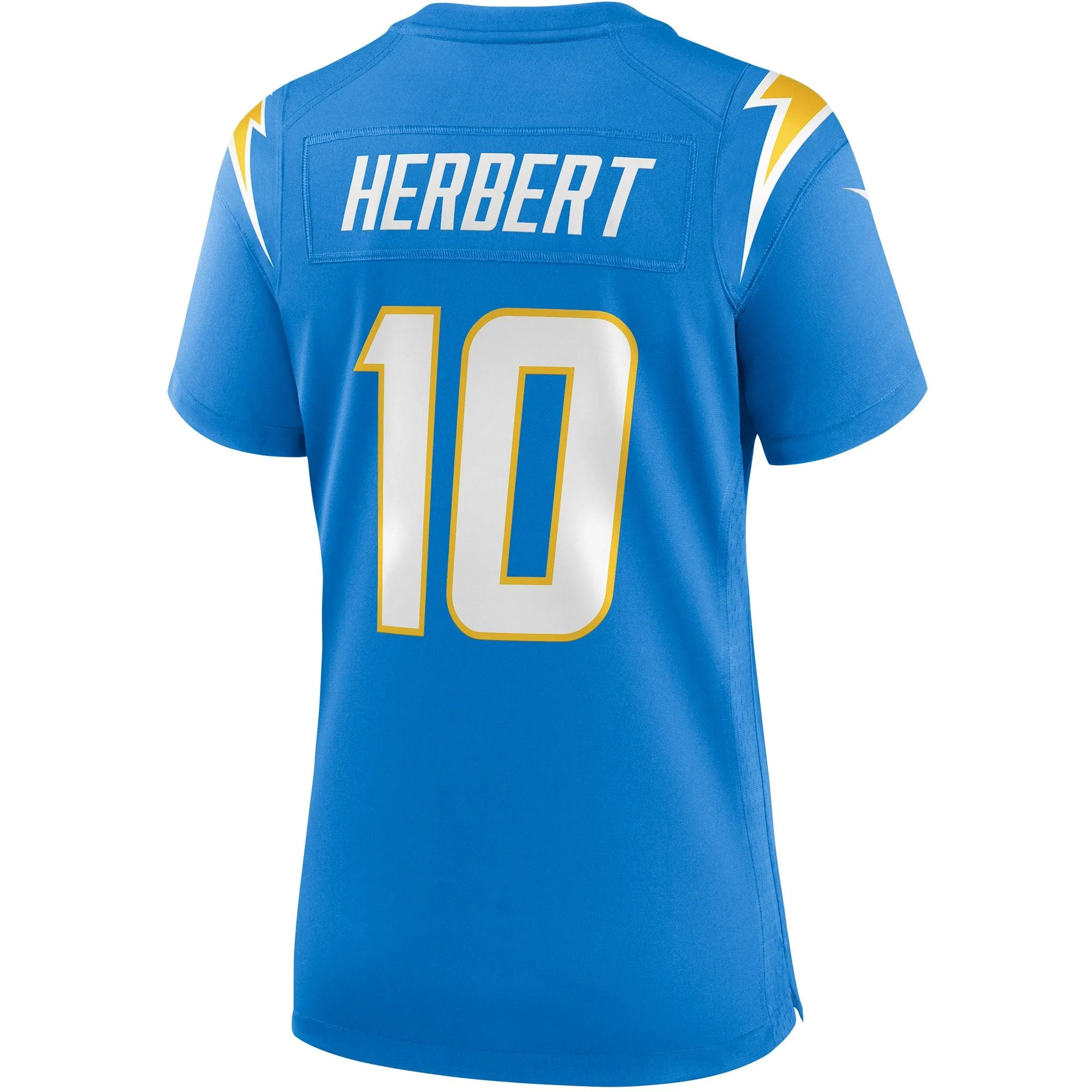 Justin Herbert Los Angeles Chargers  Women's Game Jersey - Powder Blue