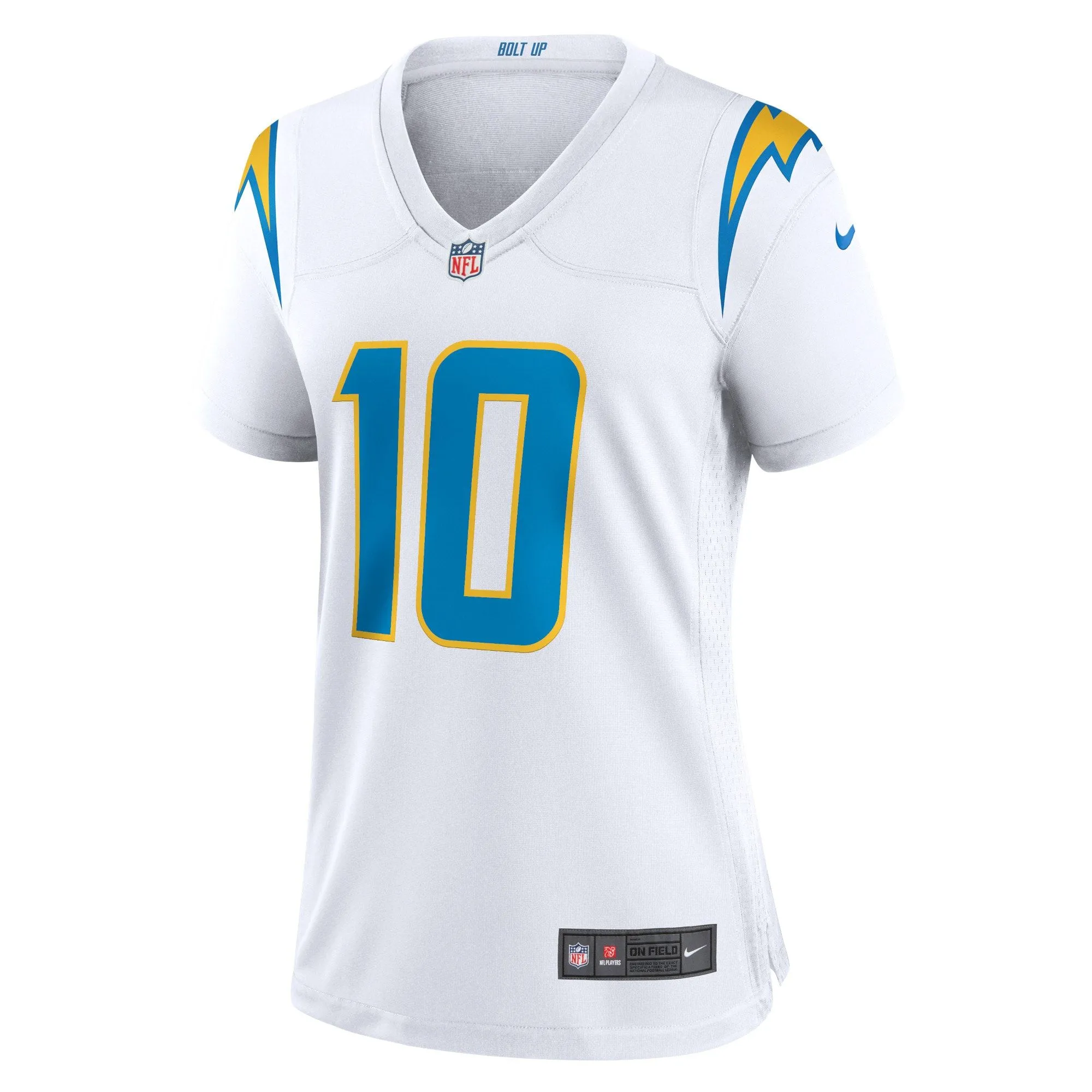 Justin Herbert Los Angeles Chargers  Women's Game Jersey - White