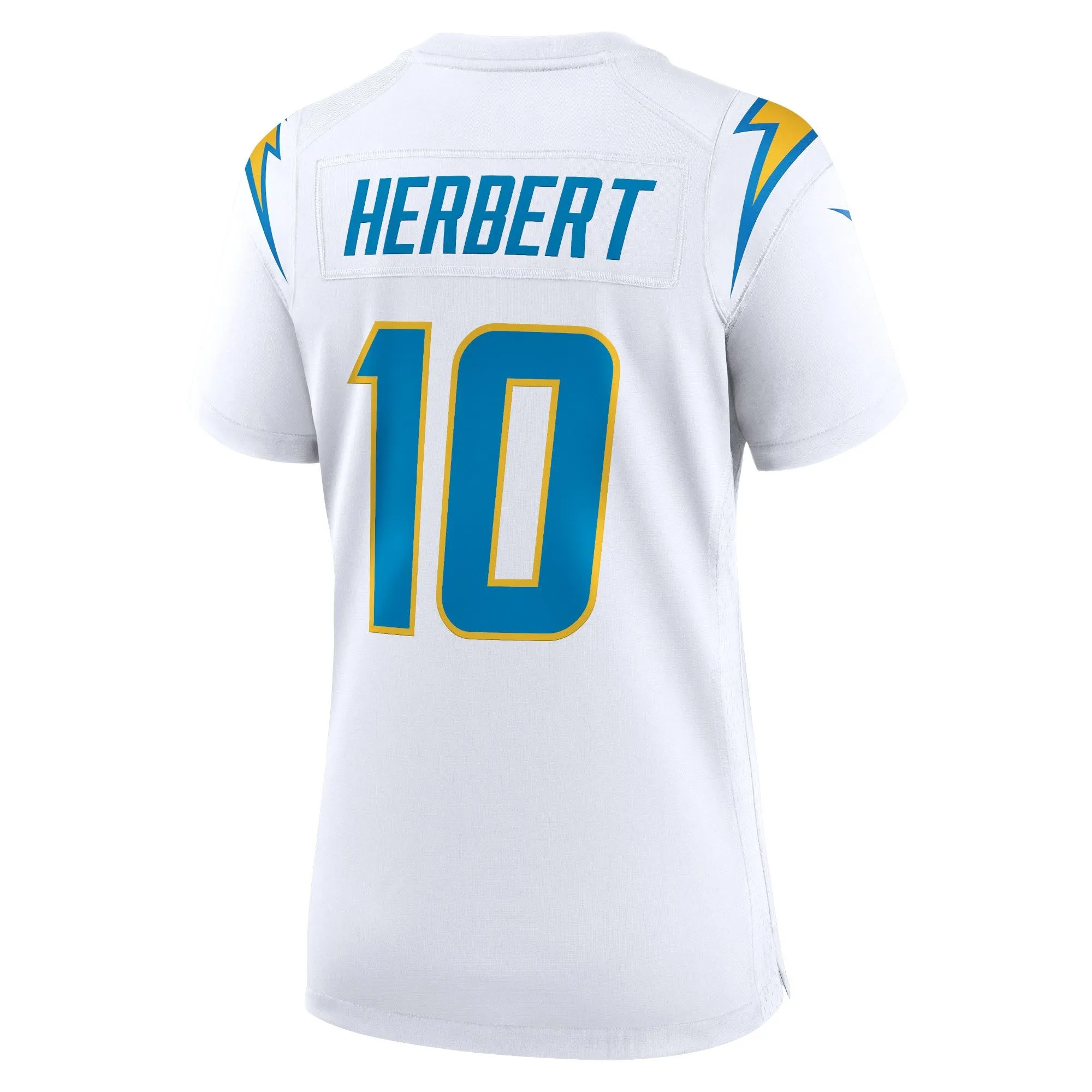 Justin Herbert Los Angeles Chargers  Women's Game Jersey - White