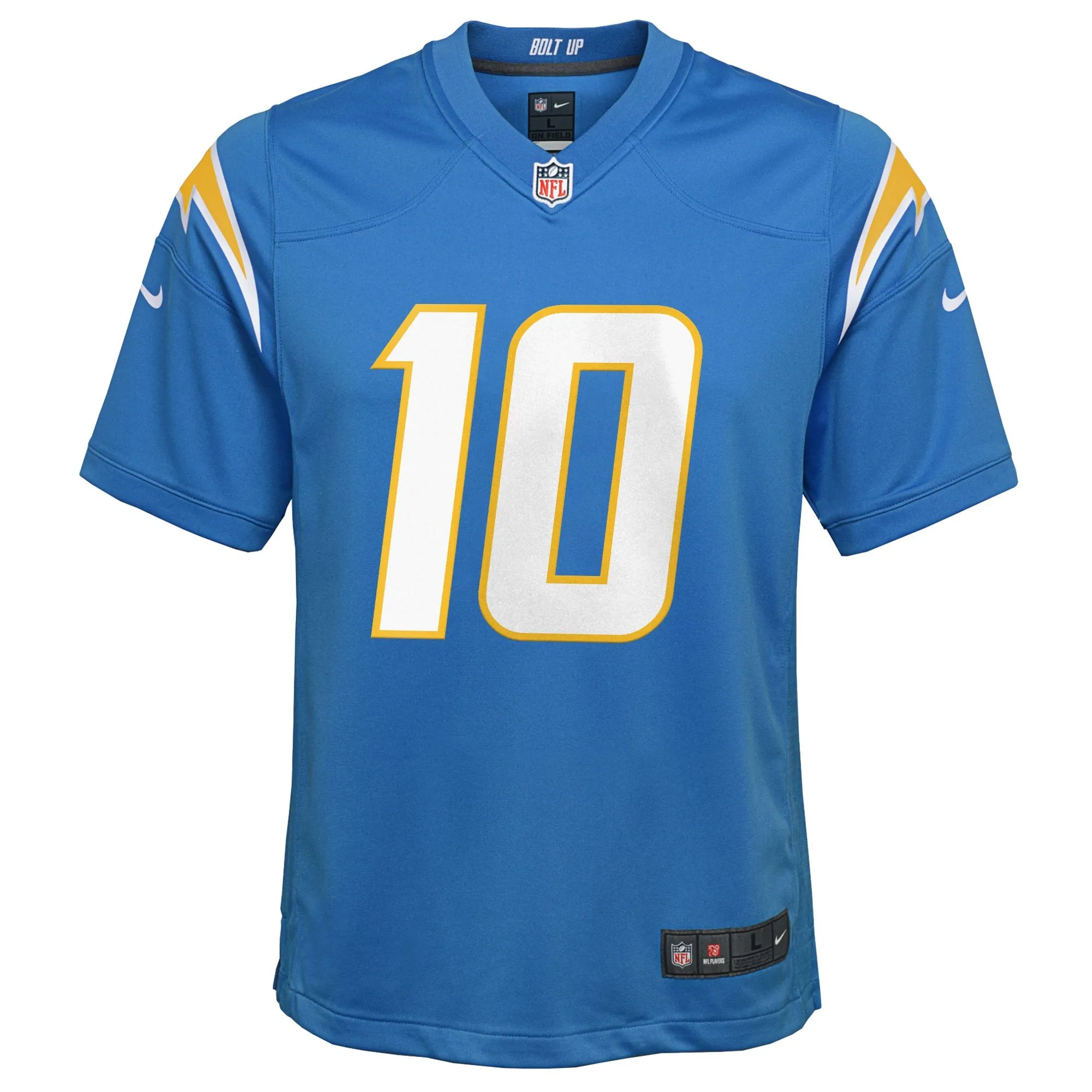 Justin Herbert Los Angeles Chargers  Youth Game Jersey - Powder Blue