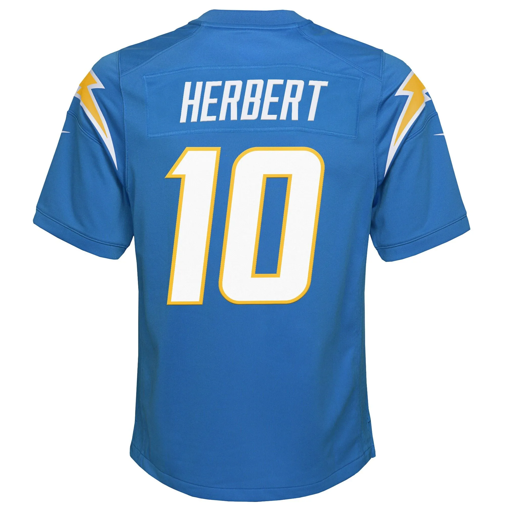 Justin Herbert Los Angeles Chargers  Youth Game Jersey - Powder Blue