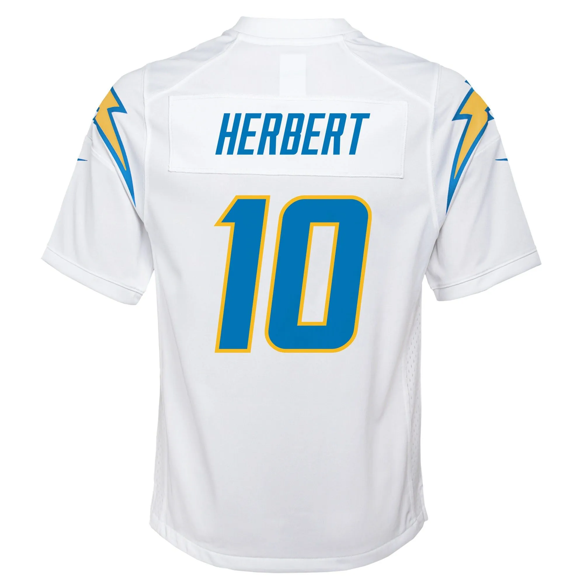 Justin Herbert Los Angeles Chargers  Youth Game Jersey - White