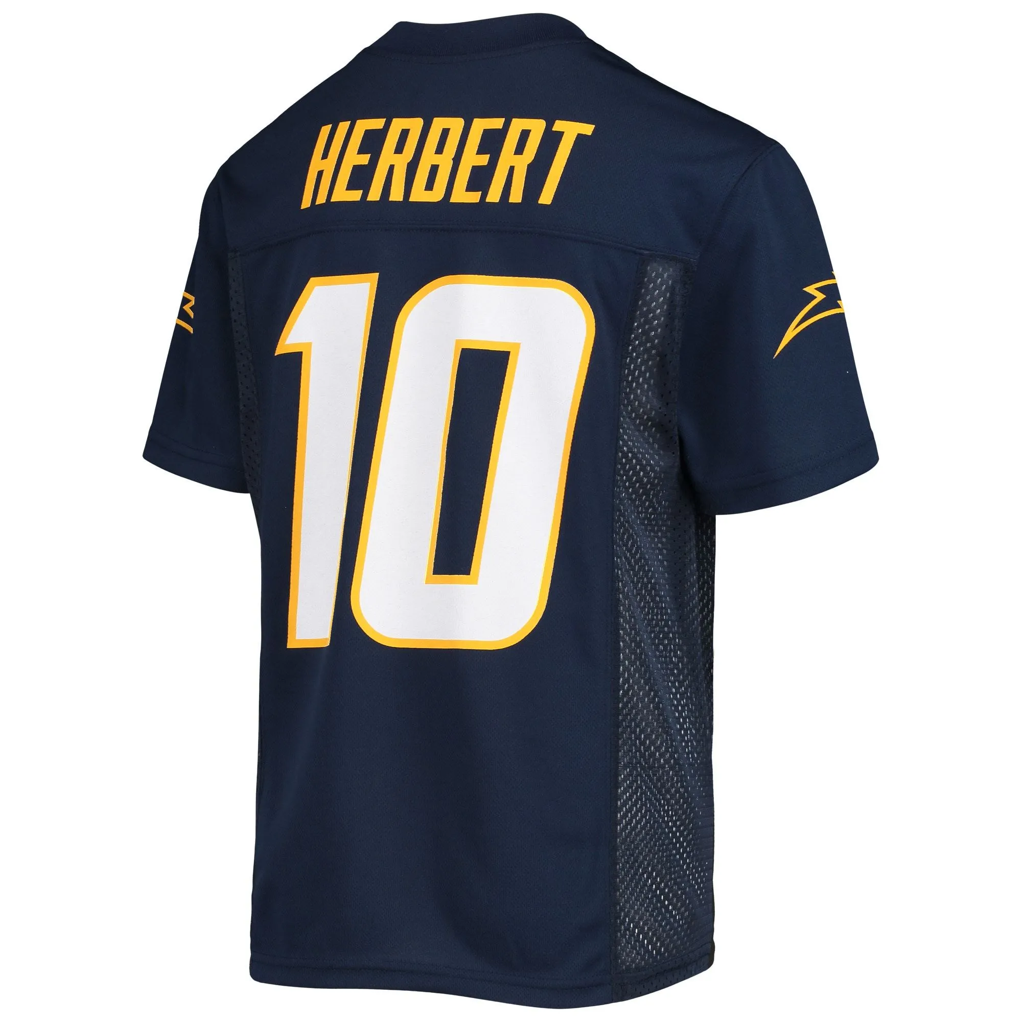 Justin Herbert Los Angeles Chargers Youth Replica Player Jersey - Navy