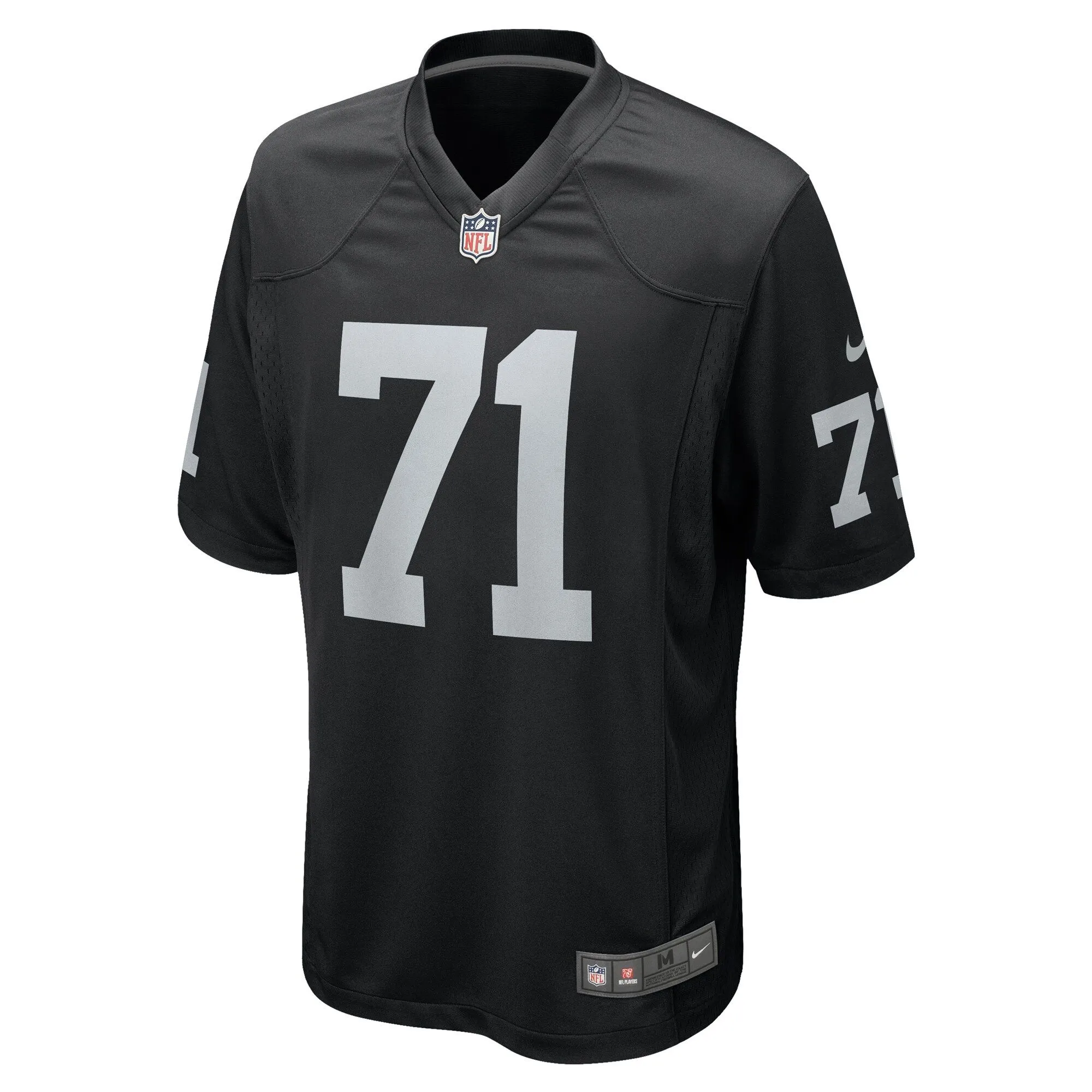 Justin Herron Las Vegas Raiders  Team Game Jersey -  Black