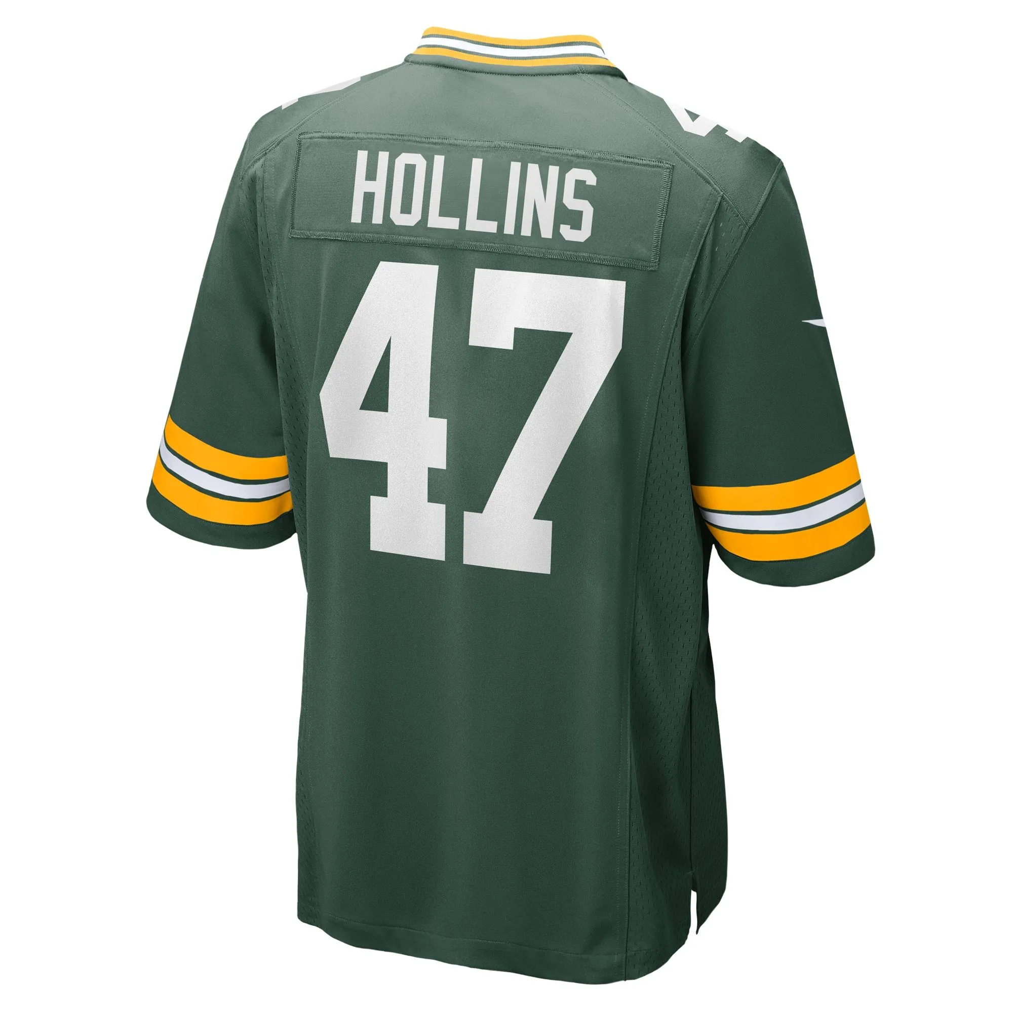 Justin Hollins Green Bay Packers  Home Game Player Jersey - Green