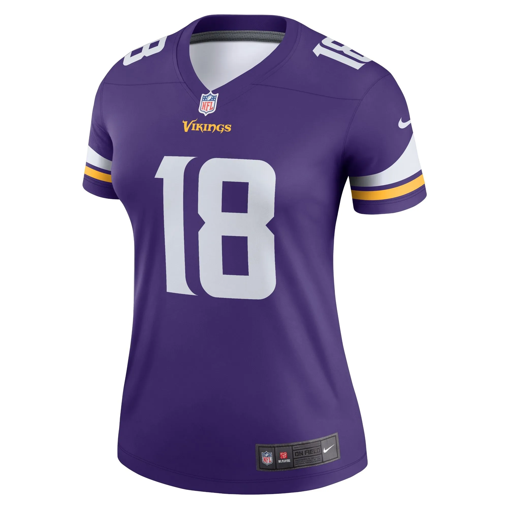 Justin Jefferson Minnesota Vikings  Women's Legend Jersey - Purple