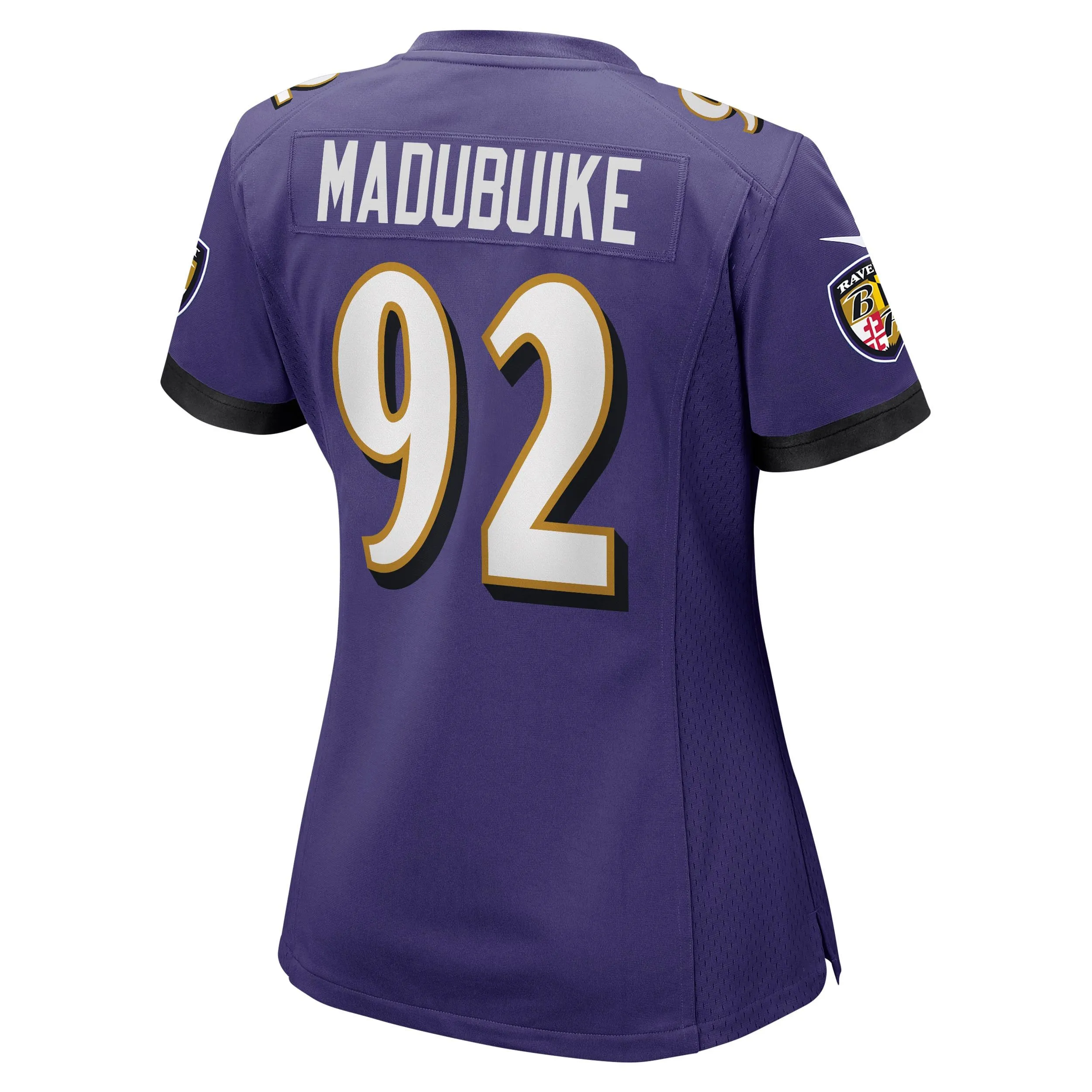 Justin Madubuike Baltimore Ravens  Women's Game Jersey - Purple