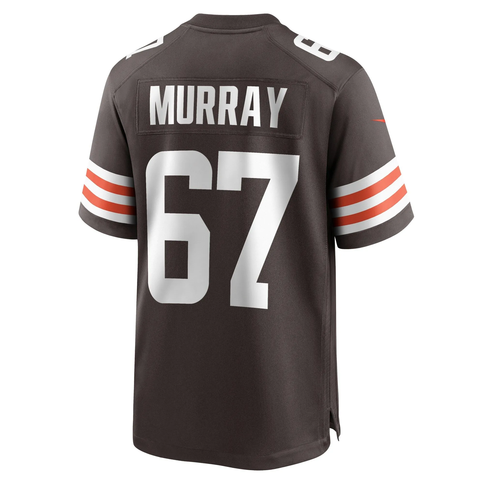 Justin Murray Cleveland Browns  Team Game Jersey -  Brown