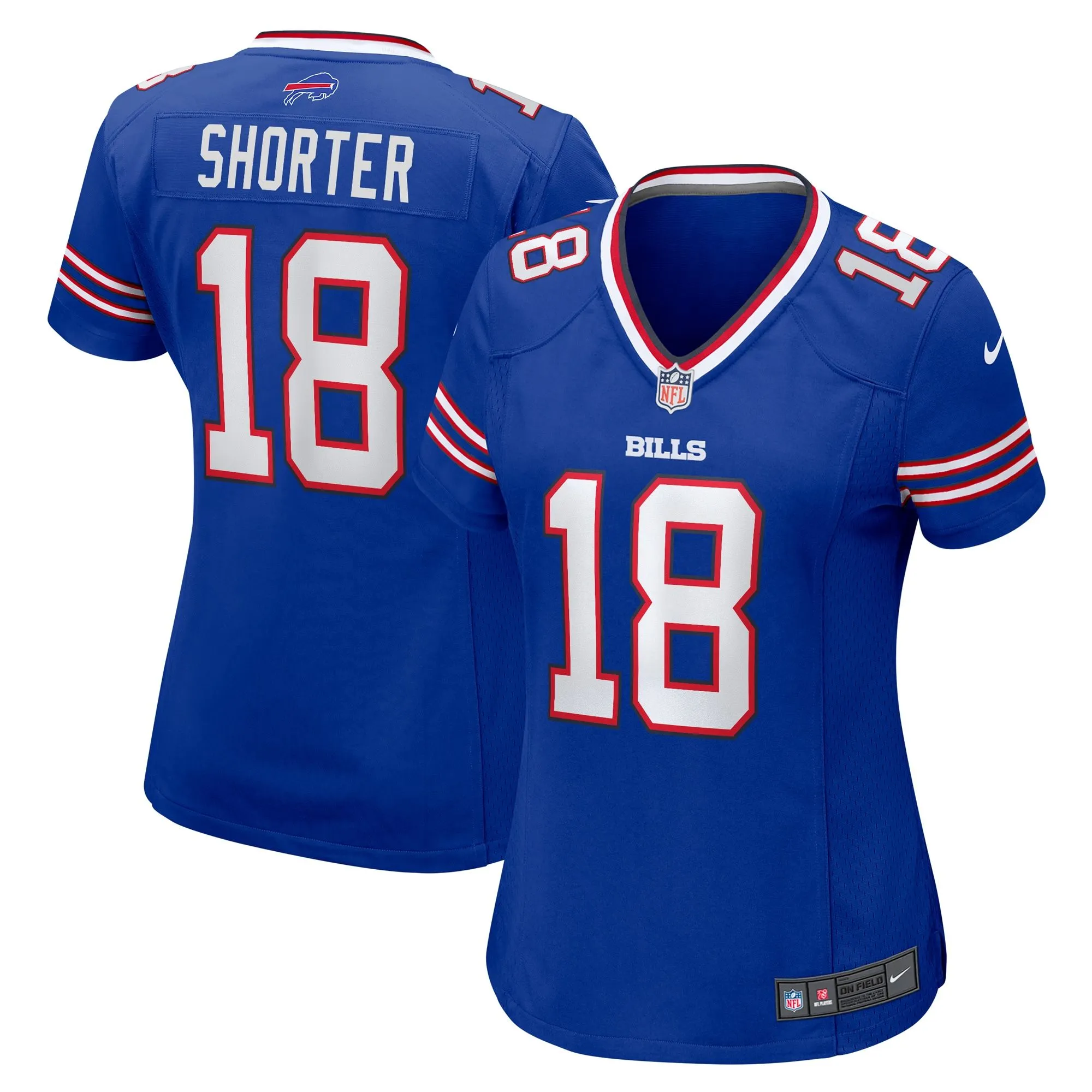 Justin Shorter Buffalo Bills  Women's Home Game Jersey - Royal