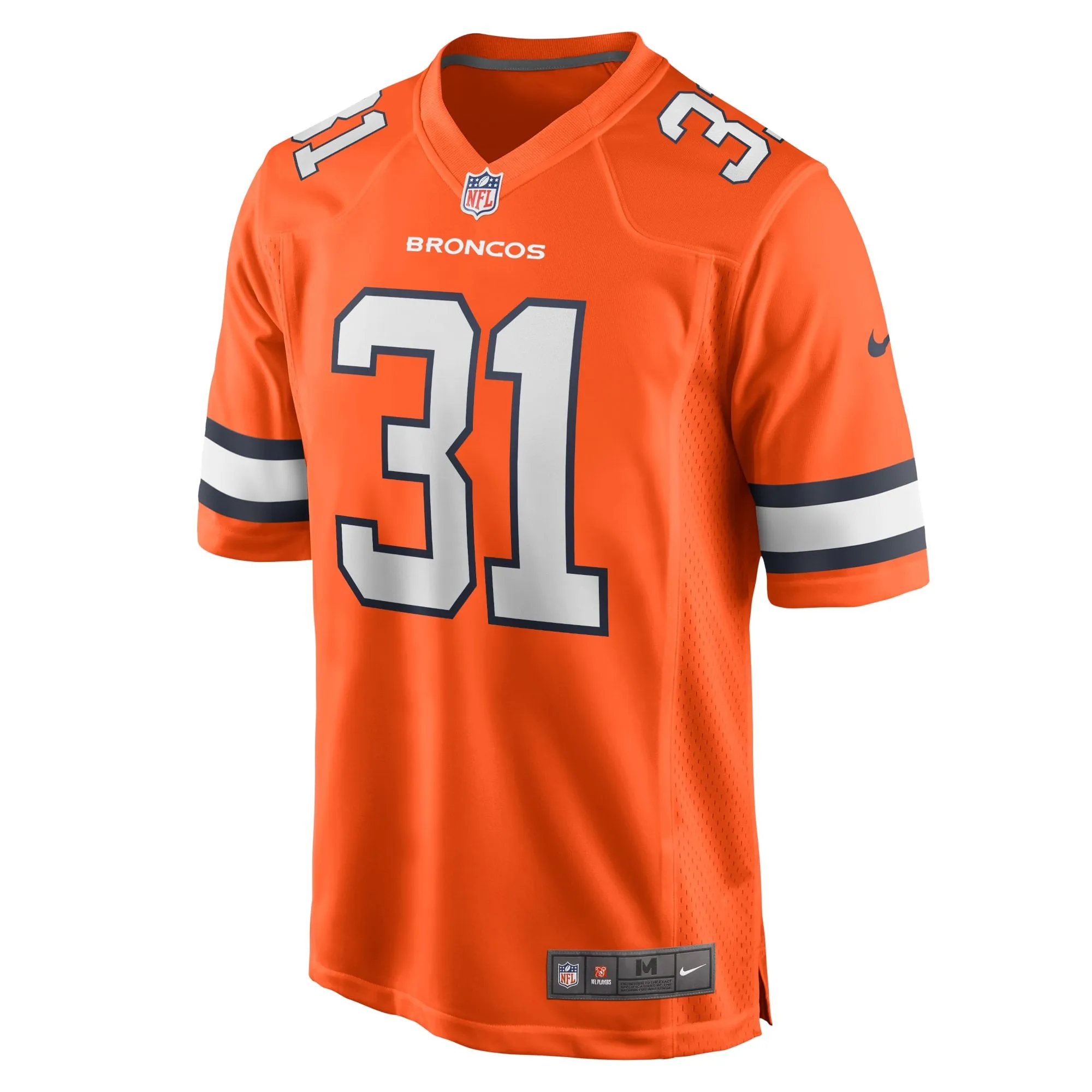 Justin Simmons Denver Broncos  Alternate Game Jersey - Orange