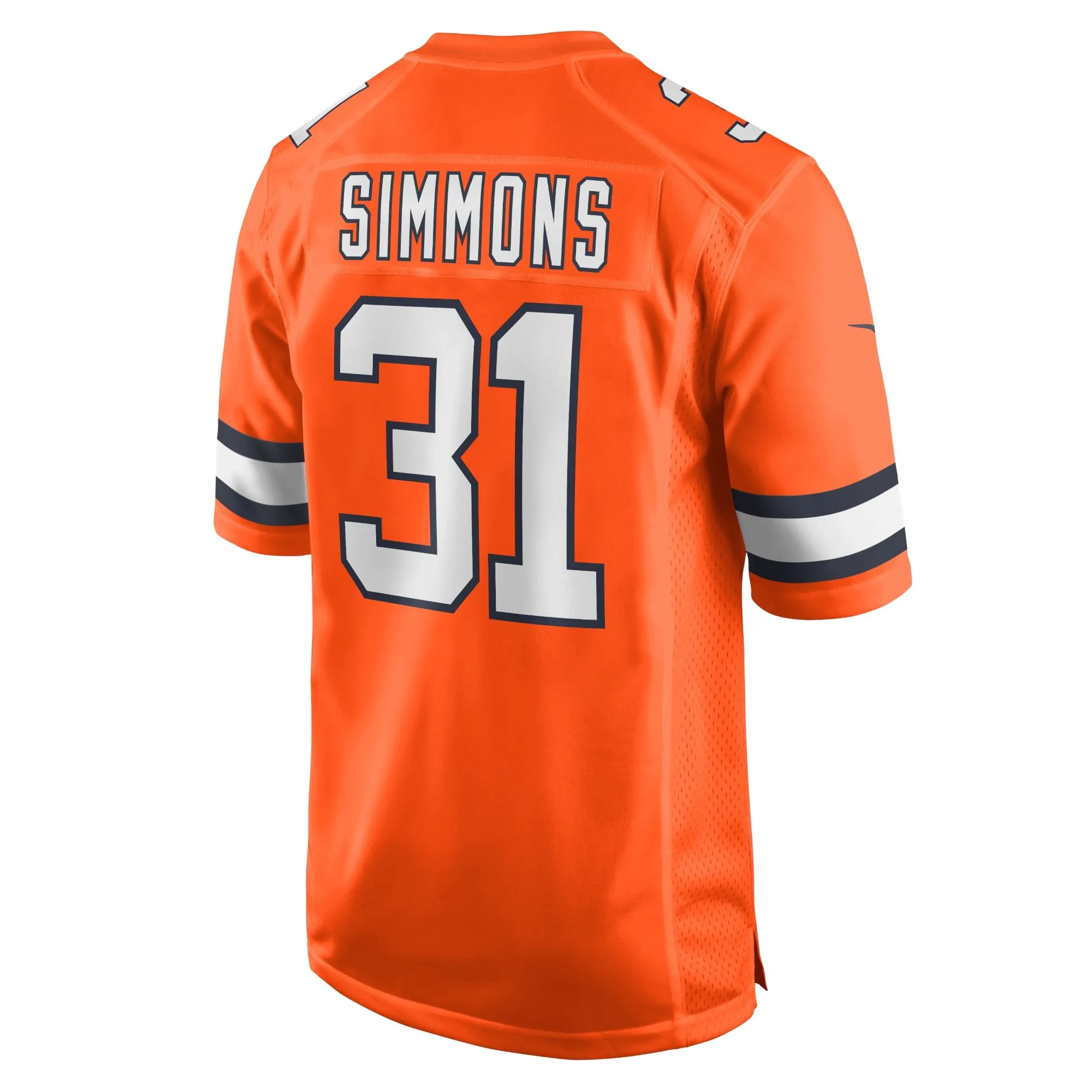 Justin Simmons Denver Broncos  Alternate Game Jersey - Orange