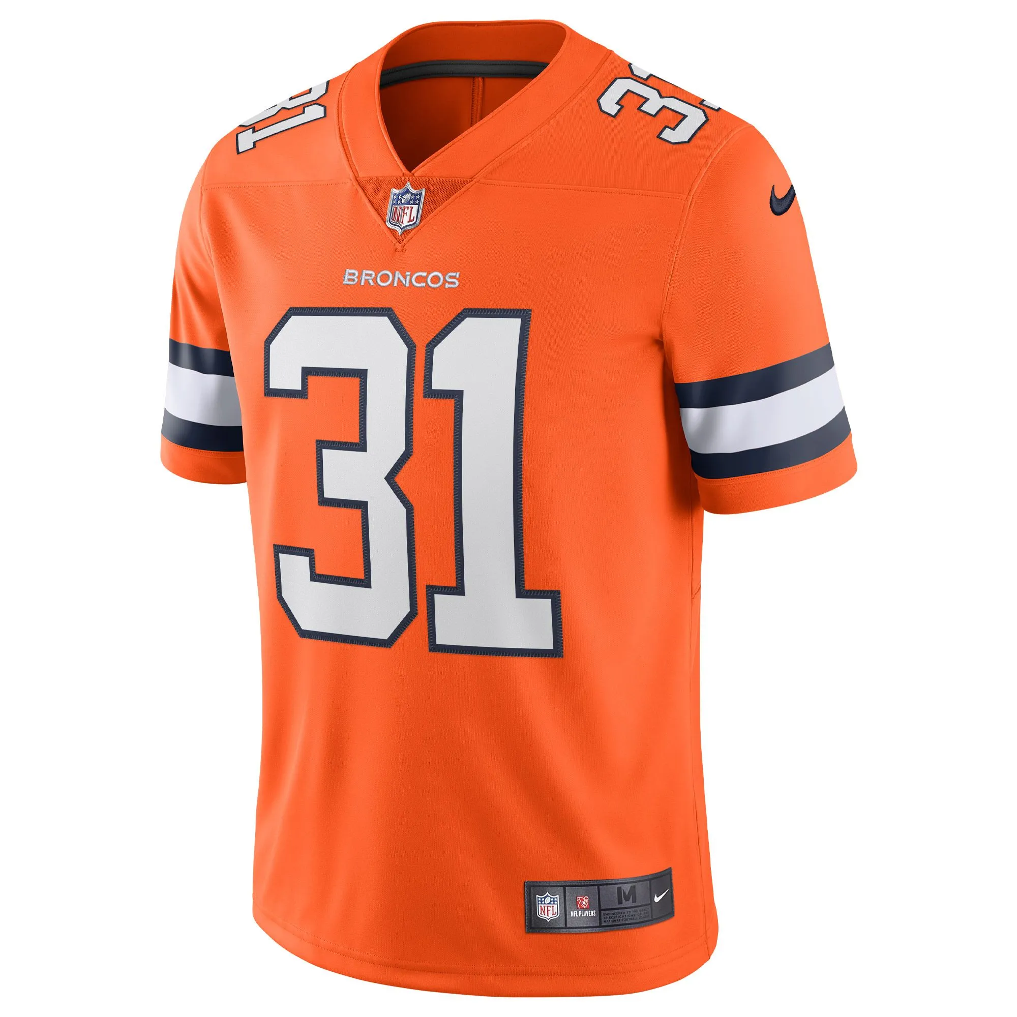 Justin Simmons Denver Broncos  Alternate Vapor Limited Jersey - Orange