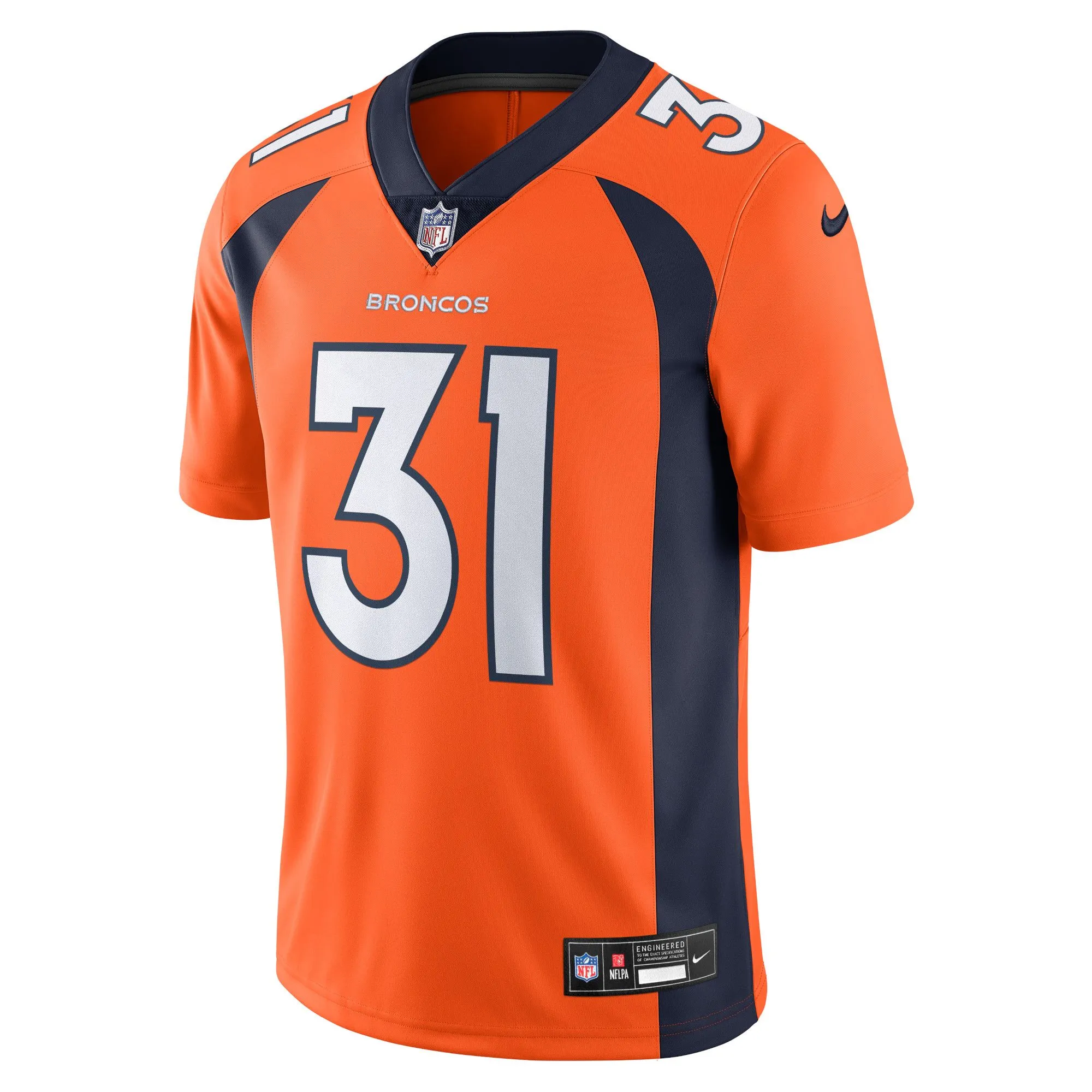 Justin Simmons Denver Broncos   Vapor Untouchable Limited Jersey - Orange