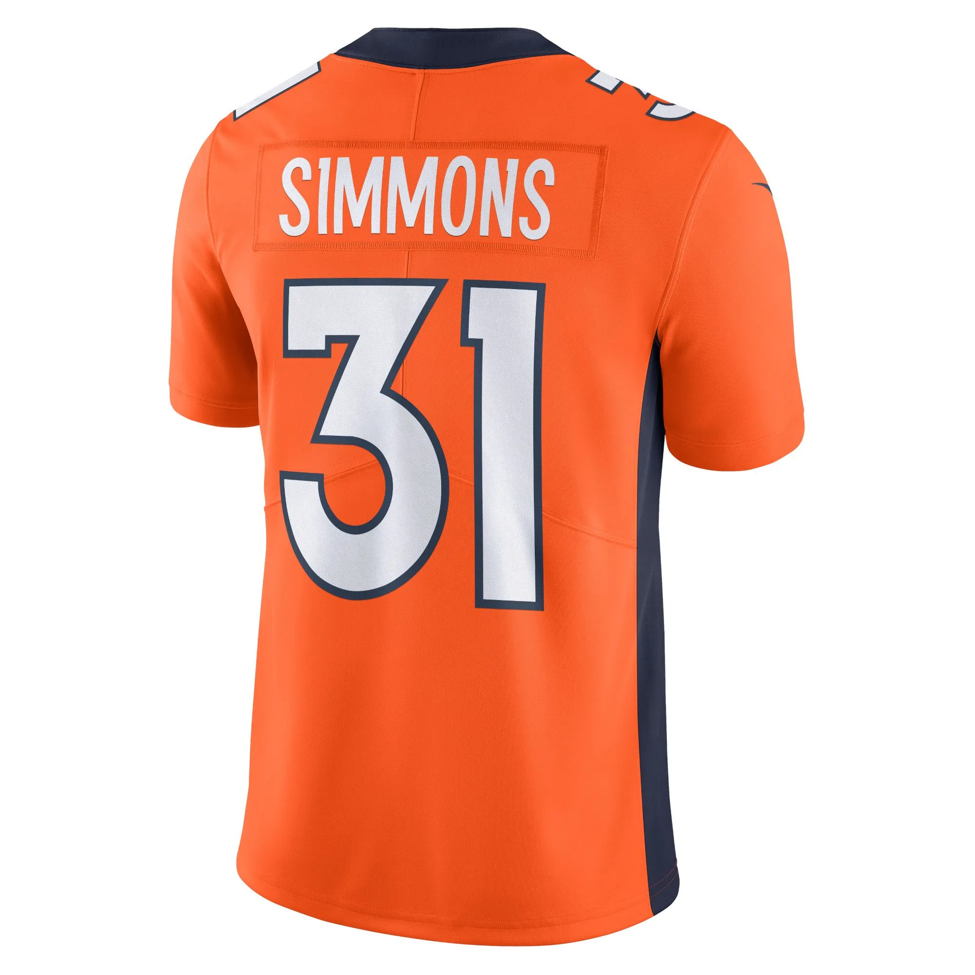 Justin Simmons Denver Broncos   Vapor Untouchable Limited Jersey - Orange