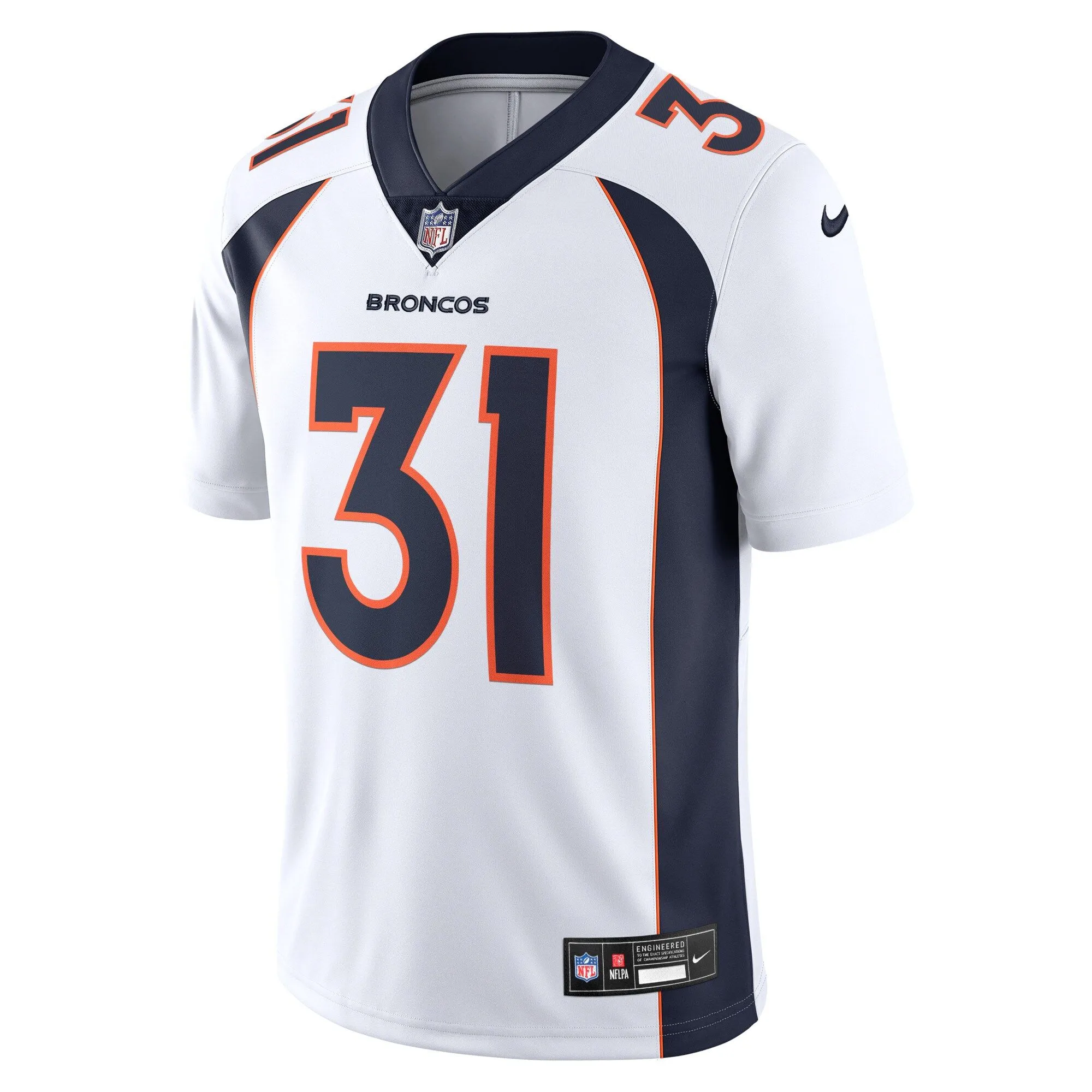 Justin Simmons Denver Broncos   Vapor Untouchable Limited Jersey - White