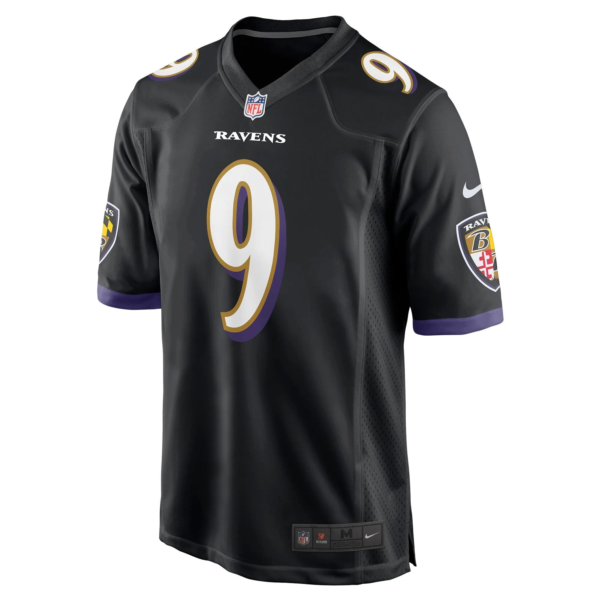 Justin Tucker Baltimore Ravens  Player Game Jersey - Black