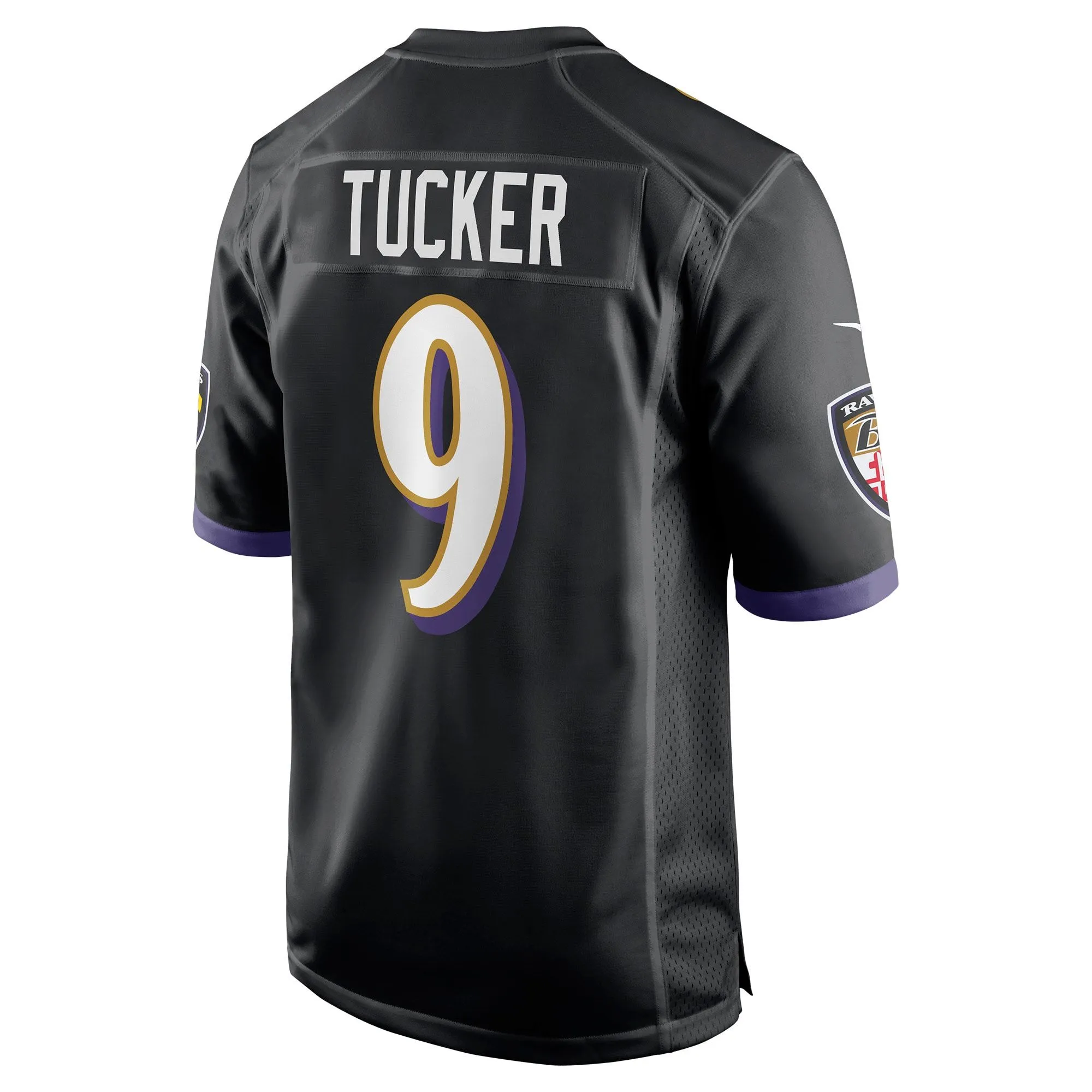 Justin Tucker Baltimore Ravens  Player Game Jersey - Black