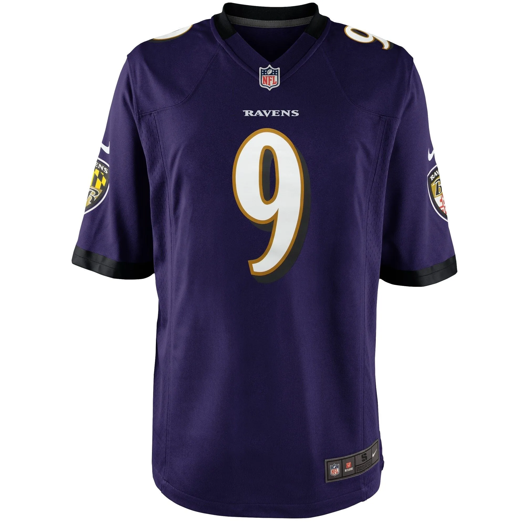 Justin Tucker Baltimore Ravens  Youth Game Jersey - Purple