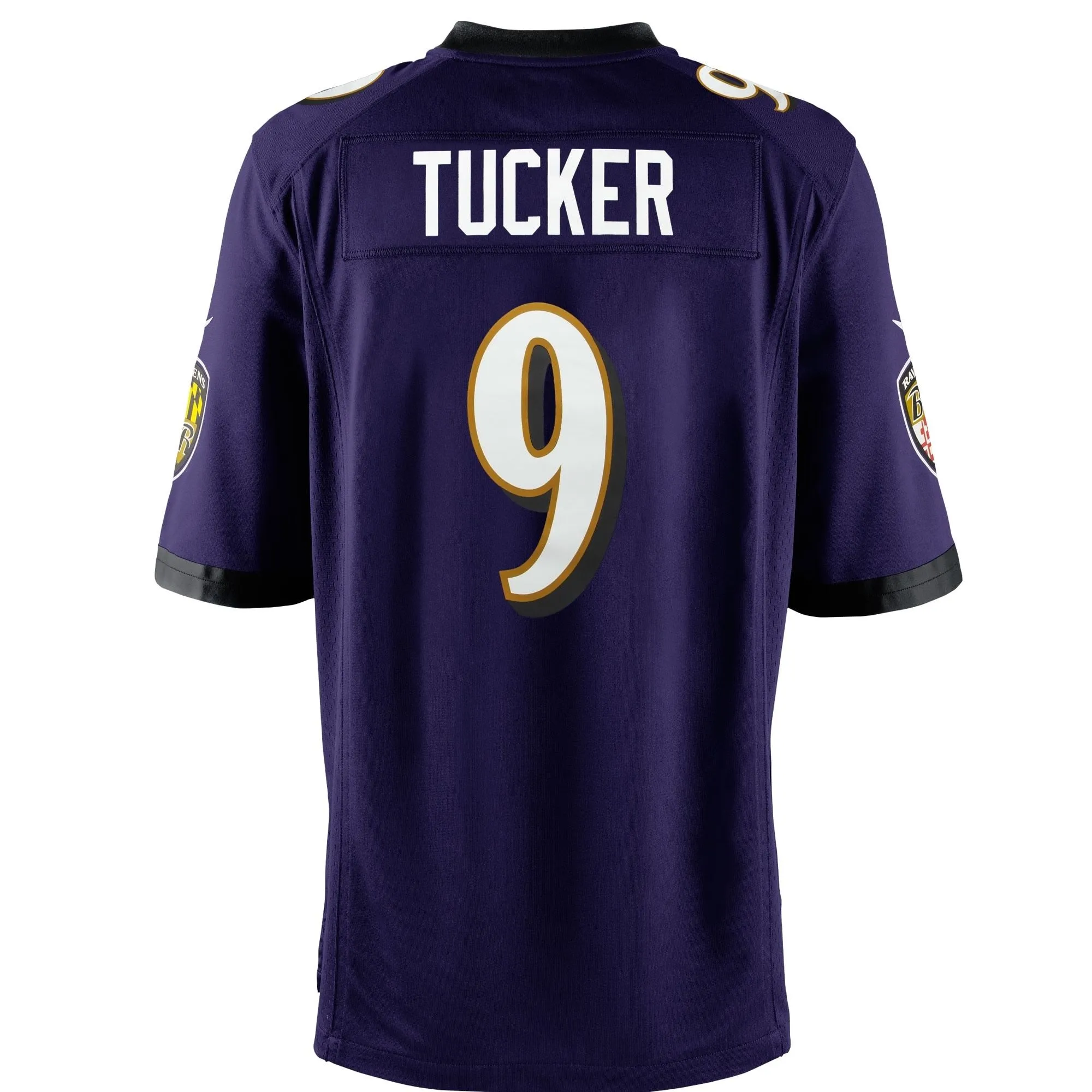 Justin Tucker Baltimore Ravens  Youth Game Jersey - Purple